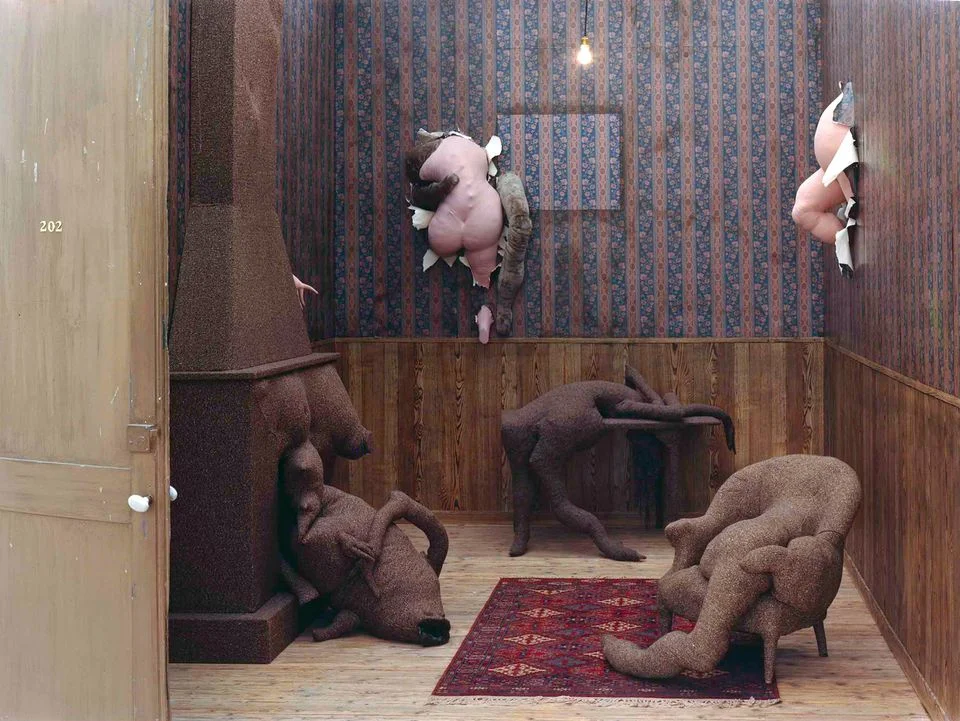 Dorothea Tanning’s Poppy Hotel, Room 202 (1970-73) © Centre Pompidou; Musée national d’art moderne