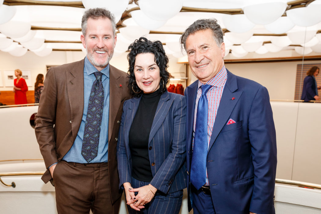 Jim Shay, Lisamarie Inesi, and Lawrence Mardini. Photo by Drew Altizer