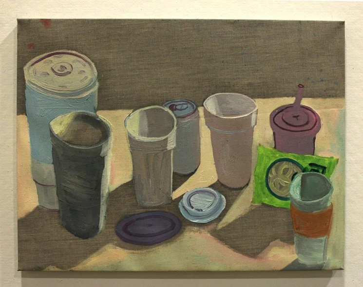 Ezra Johnson, Cups, Lids and Funyuns, courtesy of Mindy Solomon Gallery, Miami
