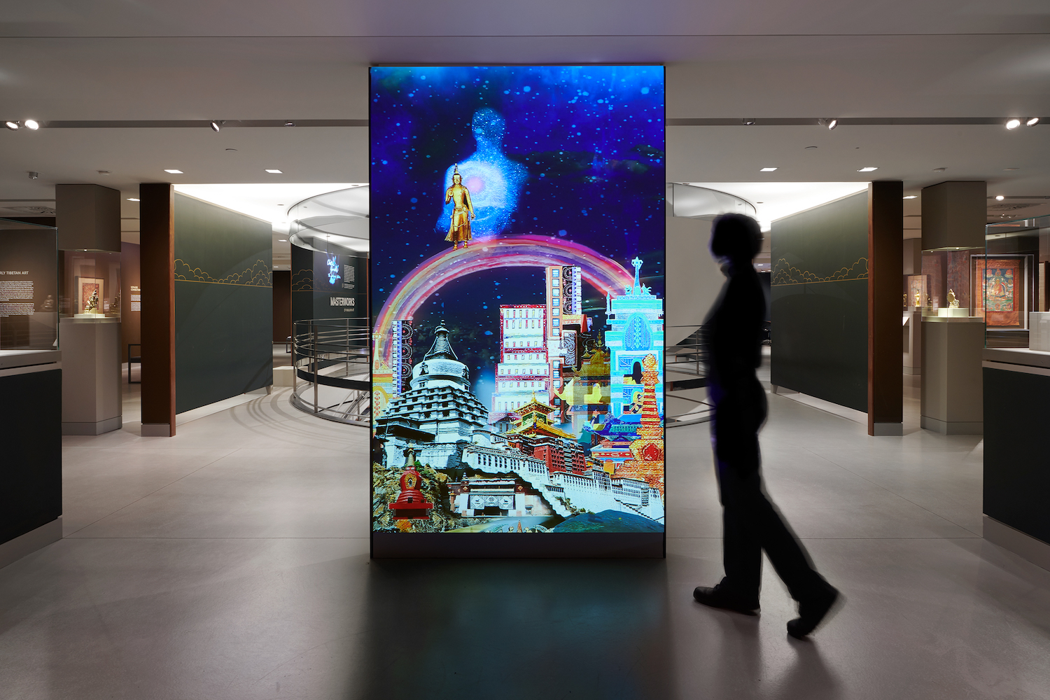 Chitra Ganesh: Scorpion Gesture, installation view, The Rubin Museum of Art, New York, NY, February 2 — January 7, 2019