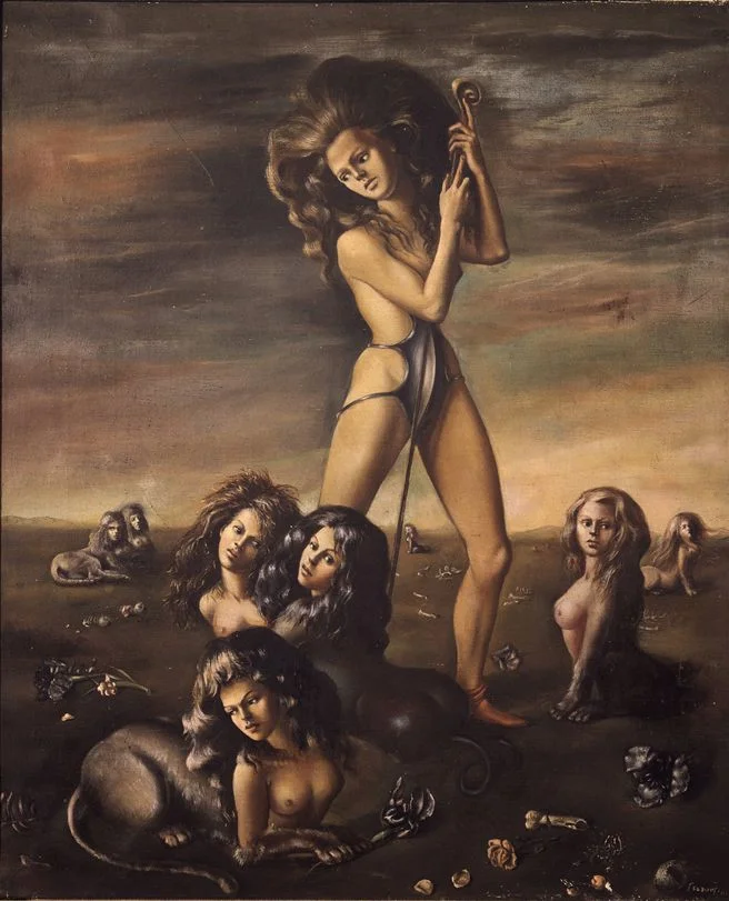 La Bergère des Sphinx (1941). Image via Leonor Fini.