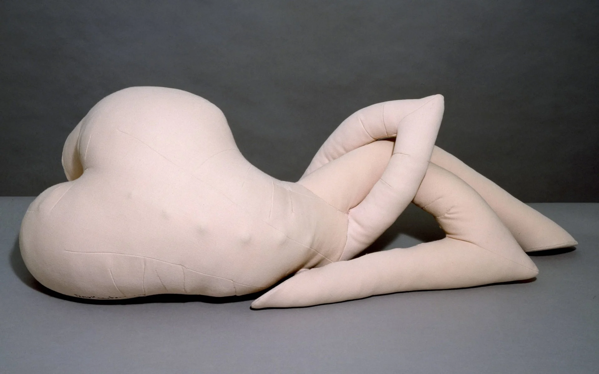 Dorothea Tanning's Nue Couchée 1969-70 Cotton textile, cardboard, 7 table tennis balls, wool and thread CREDIT: TATE © DACS, 2018