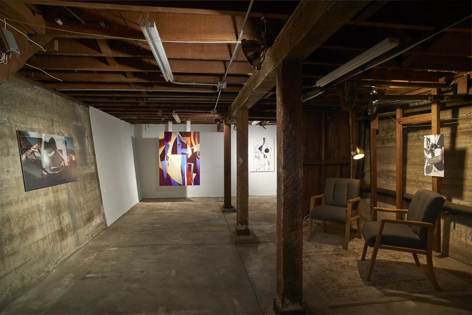 Yamini Nayar, 'If stone could give,' installation view, Gallery Wendi Norris Offsite, 3344 24th Street, San Francisco. (Photo: John Wilson White / Studio Phocasso)