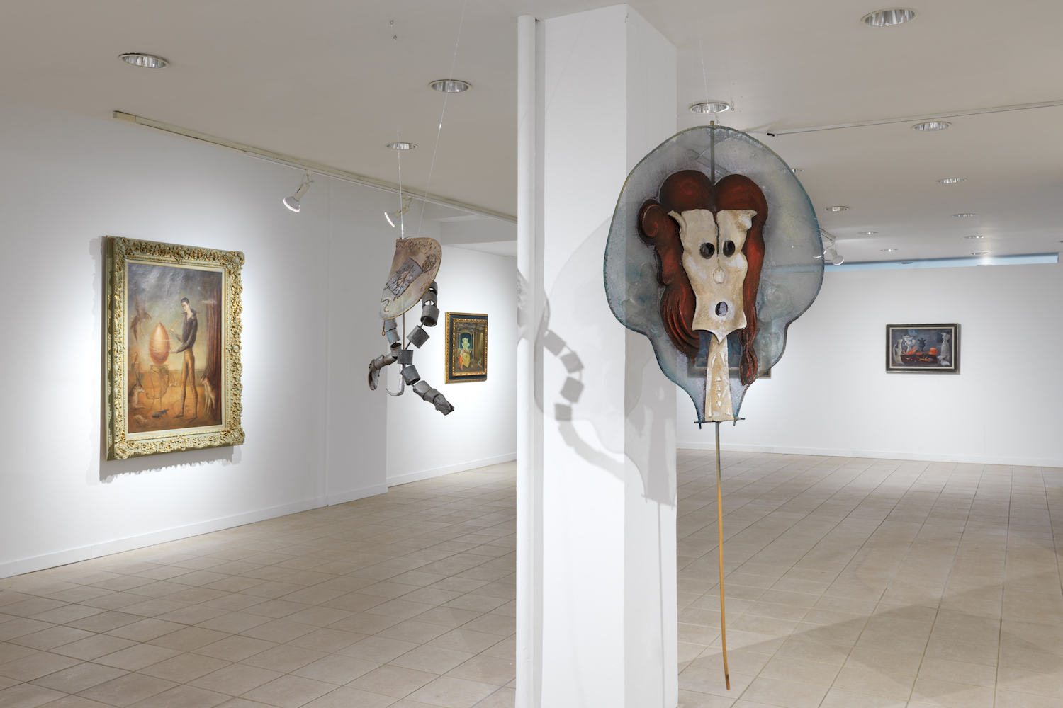   Leonora Carrington: The Story of the Last Egg,  installation view, Gallery Wendi Norris Offsite, 926 Madison Avenue, New York, NY, May 23 — June 29, 2019, photography: Dan Bradica 