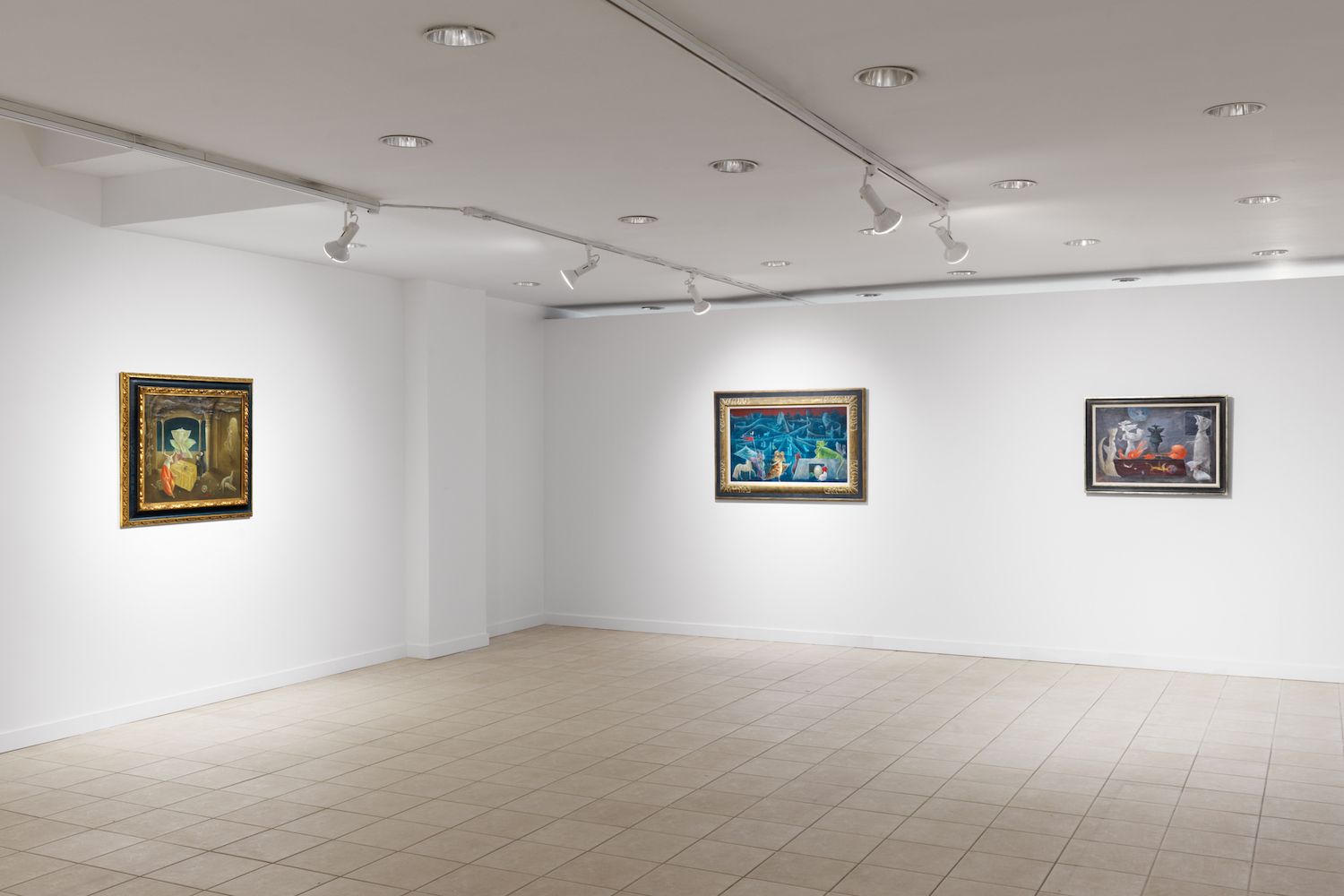   Leonora Carrington: The Story of the Last Egg,  installation view, Gallery Wendi Norris Offsite, 926 Madison Avenue, New York, NY, May 23 — June 29, 2019, photography: Dan Bradica 