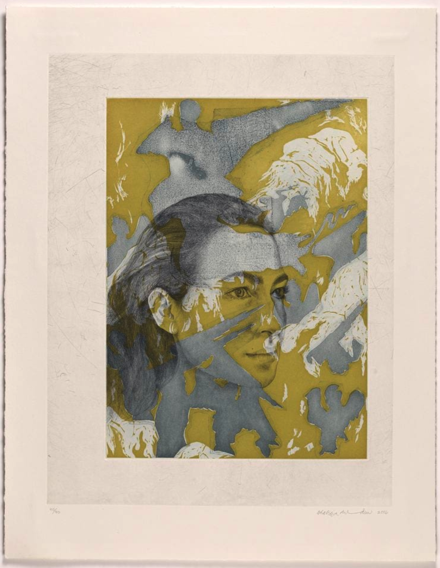 Ambreen Butt’s “The Great Hunt I (from the series “Dirty Pretty”). (Lee Stalsworth/Ambreen Butt/Gift of Massachusetts State Committee of the National Museum of Women in the Arts)