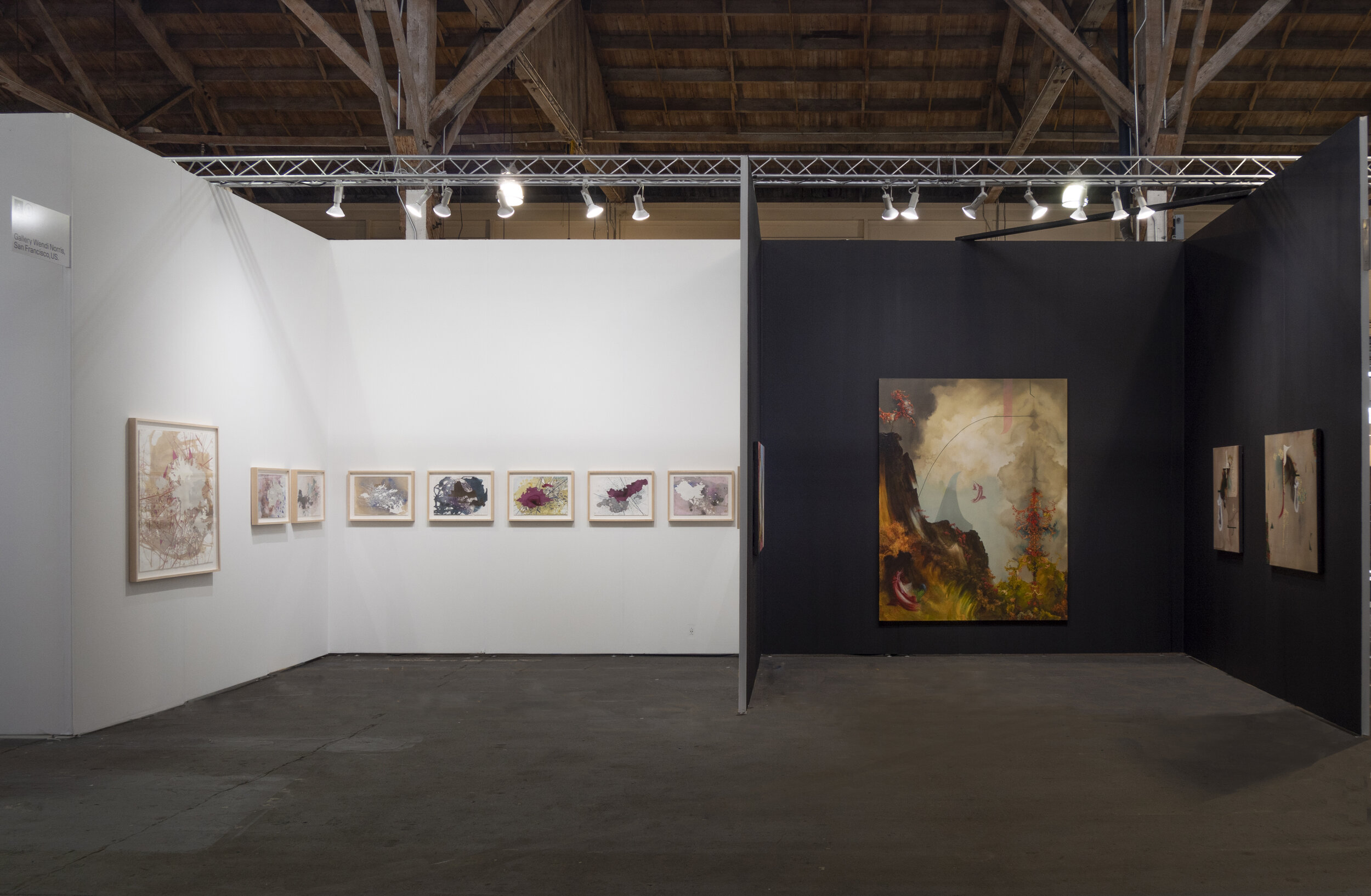  Image: UNTITLED Art, San Francisco 2020, installation view, Gallery Wendi Norris, Booth A1, Pier 35, 1454 The Embarcadero, San Francisco, CA, January 16 – 19, 2020. Photo: David Stroud. 