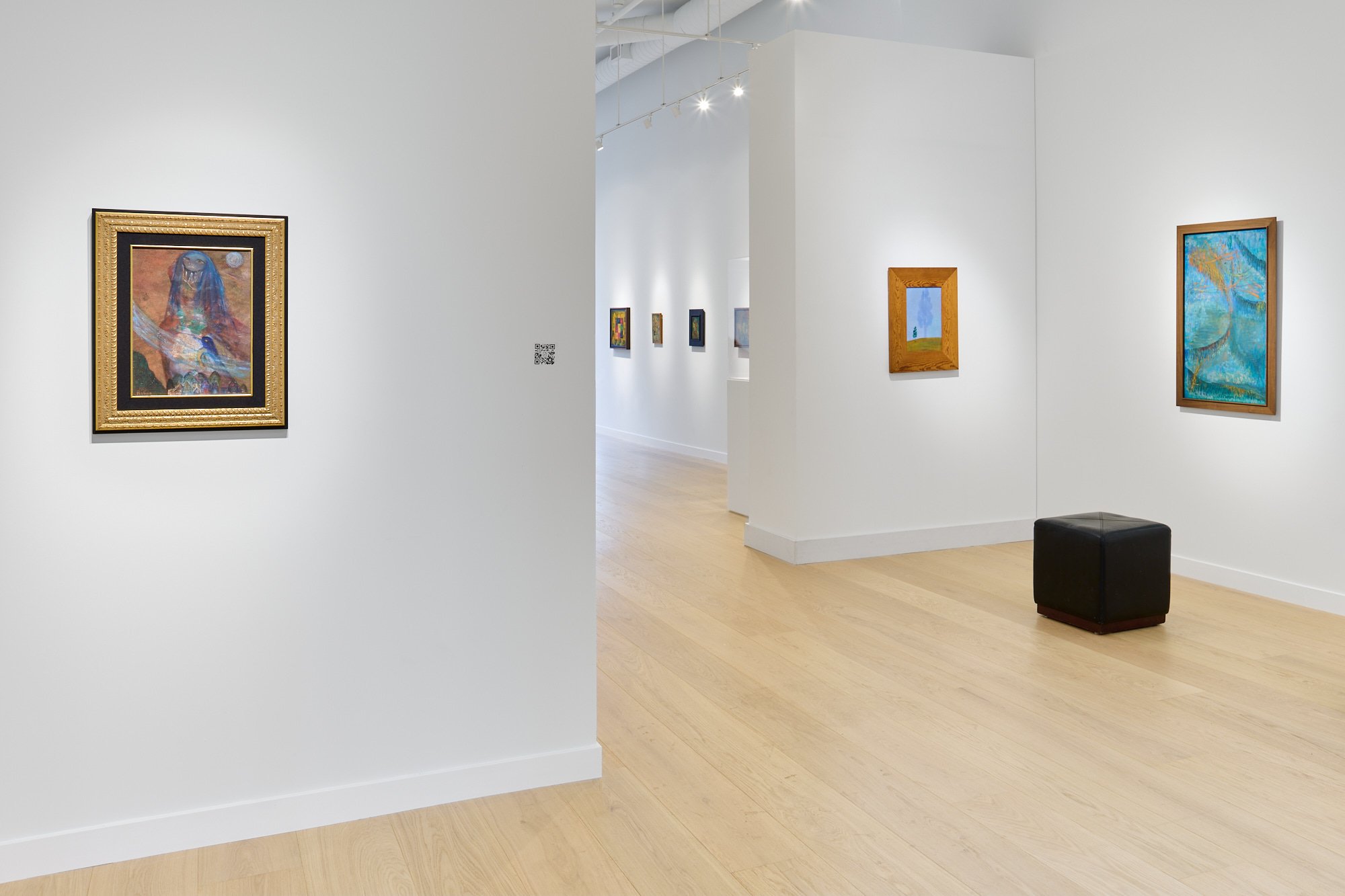  Installation view,  Uncovering Alice Rahon,  Gallery Wendi Norris Offsite Exhibition, San Francisco, CA, 2022. Photo by Glen Cheriton  