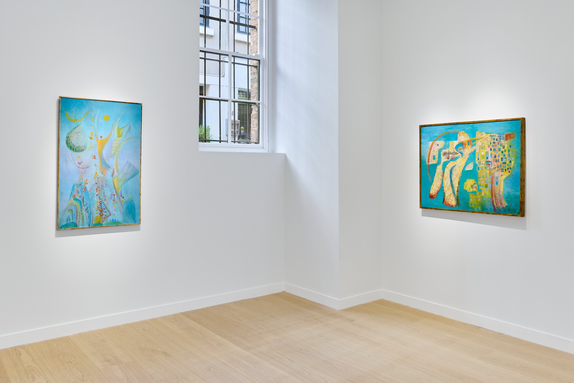  Installation view,  Uncovering Alice Rahon,  Gallery Wendi Norris Offsite Exhibition, San Francisco, CA, 2022. Photo by Glen Cheriton  