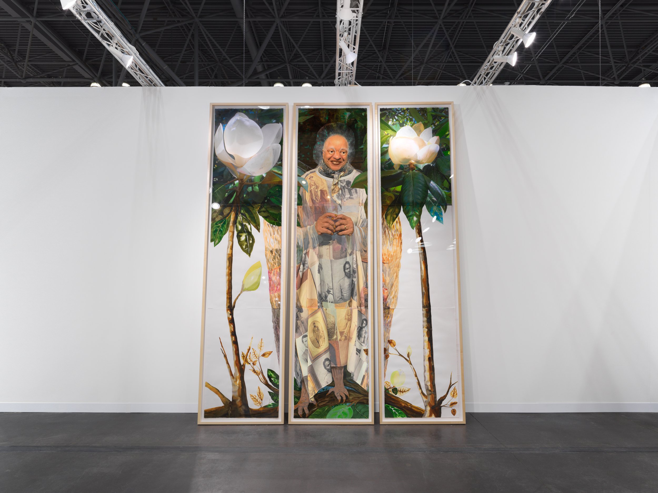  Installation view, The Armory Show, Gallery Wendi Norris, Booth 348, Javits Center, NY, 2022. Photo by Dan Bradica 