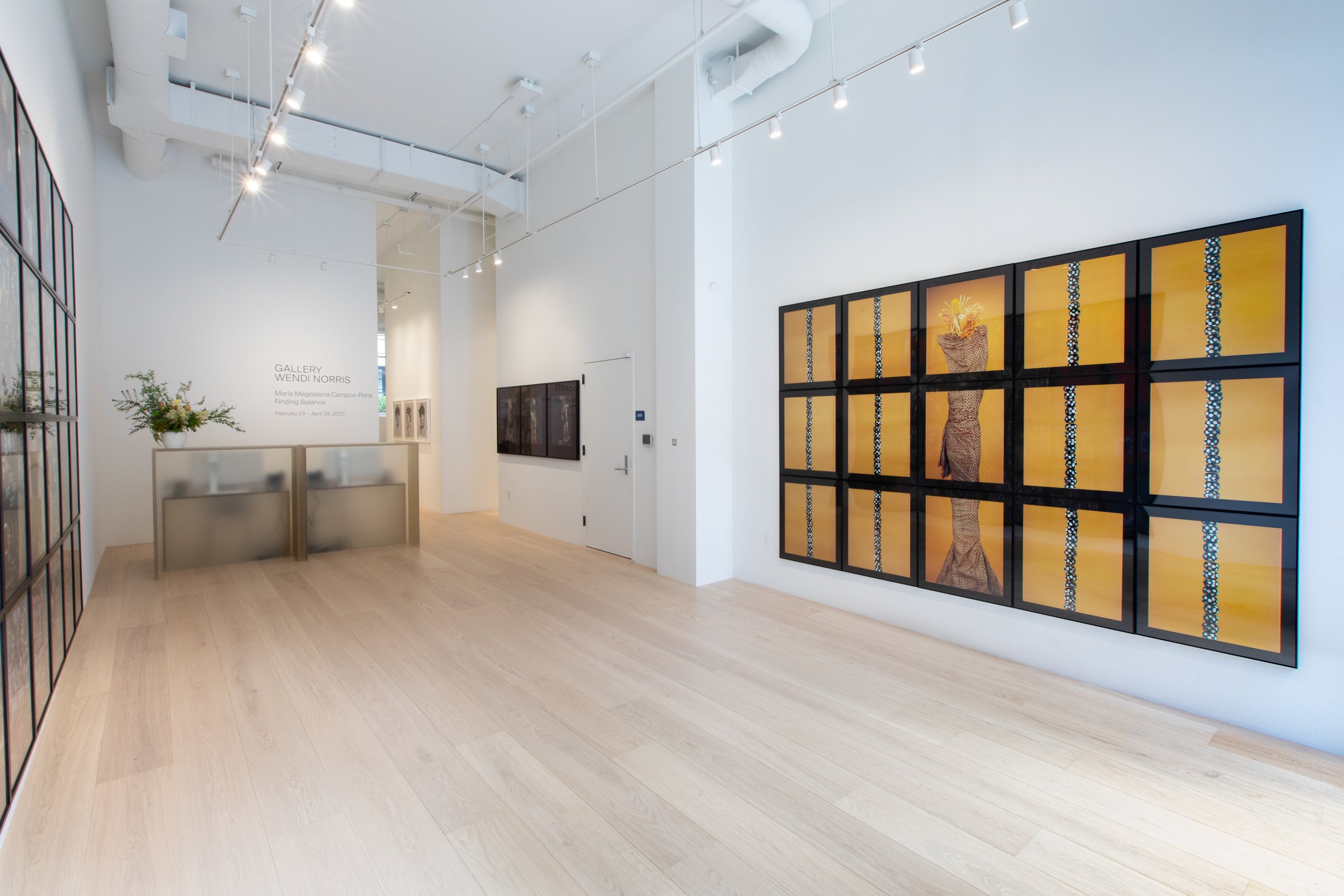  Installation view , Finding Balance , Gallery Wendi Norris, San Francisco, 2023. Photo by Scott Saraceno.  