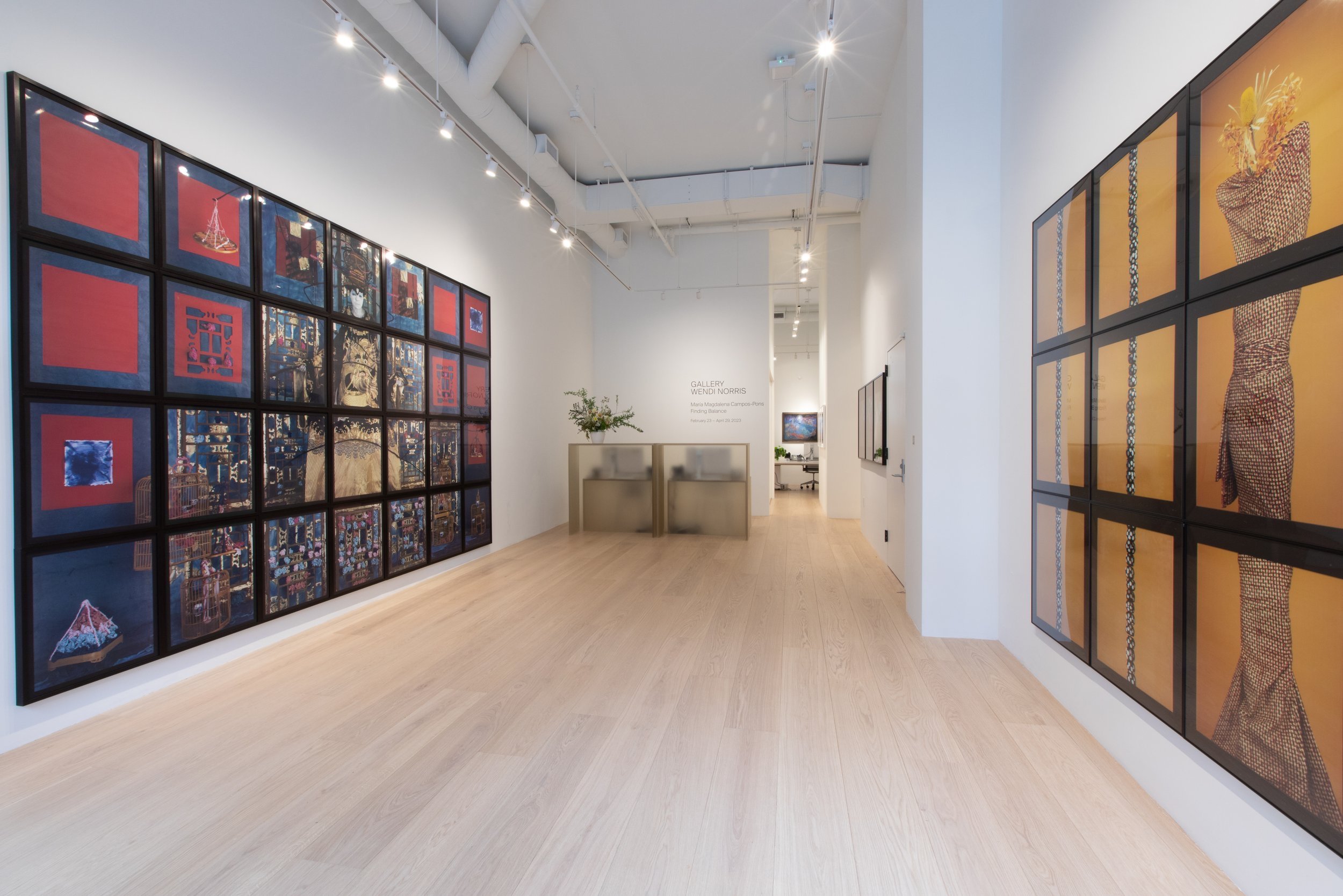  Installation view , Finding Balance , Gallery Wendi Norris, San Francisco, 2023. Photo by Scott Saraceno.  