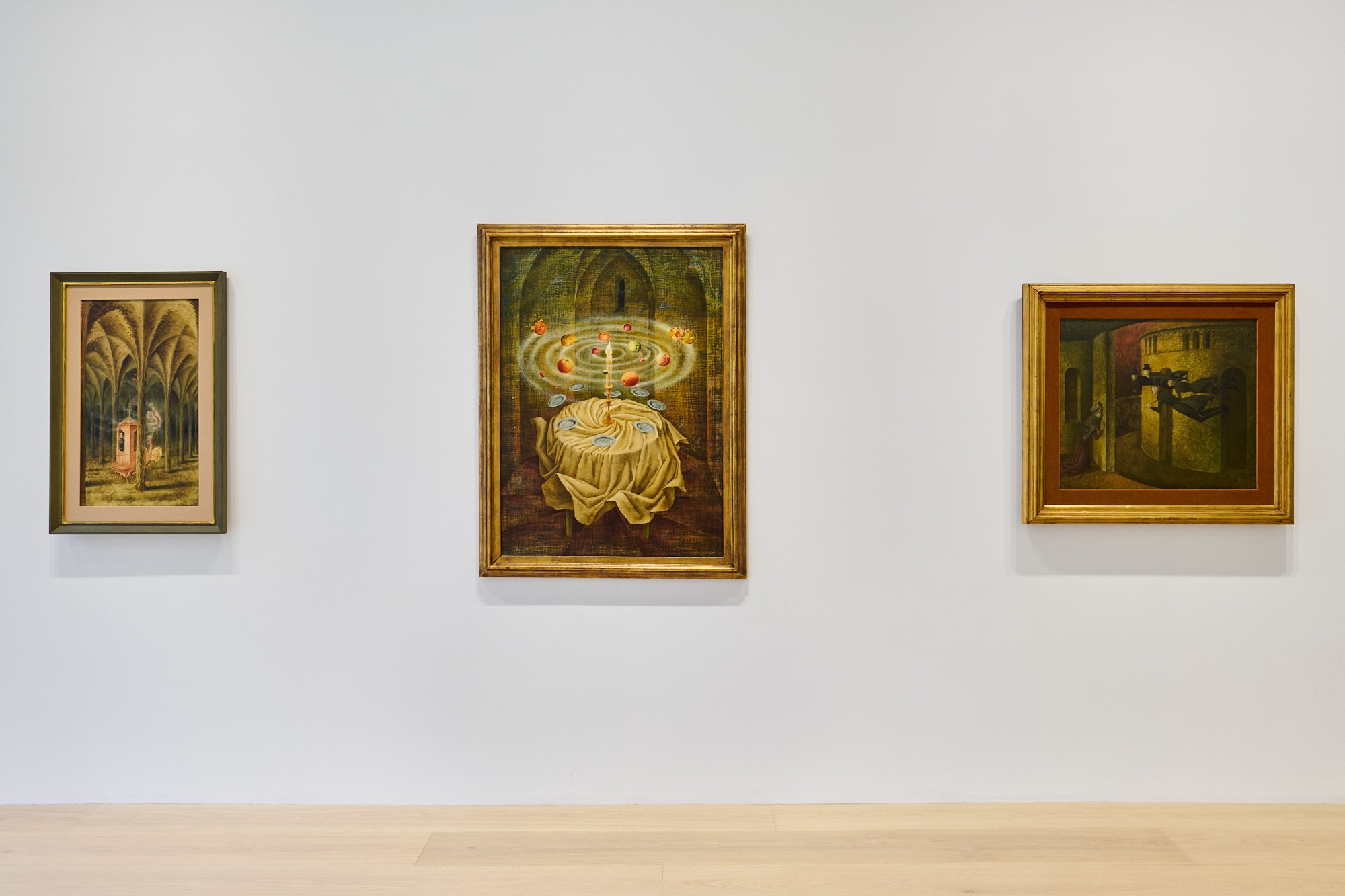   Remedios Varo: Encuentros , Installation view, Gallery Wendi Norris, San Francisco, CA, 2023. Photo by Glen Cheriton, Impart Photography.  