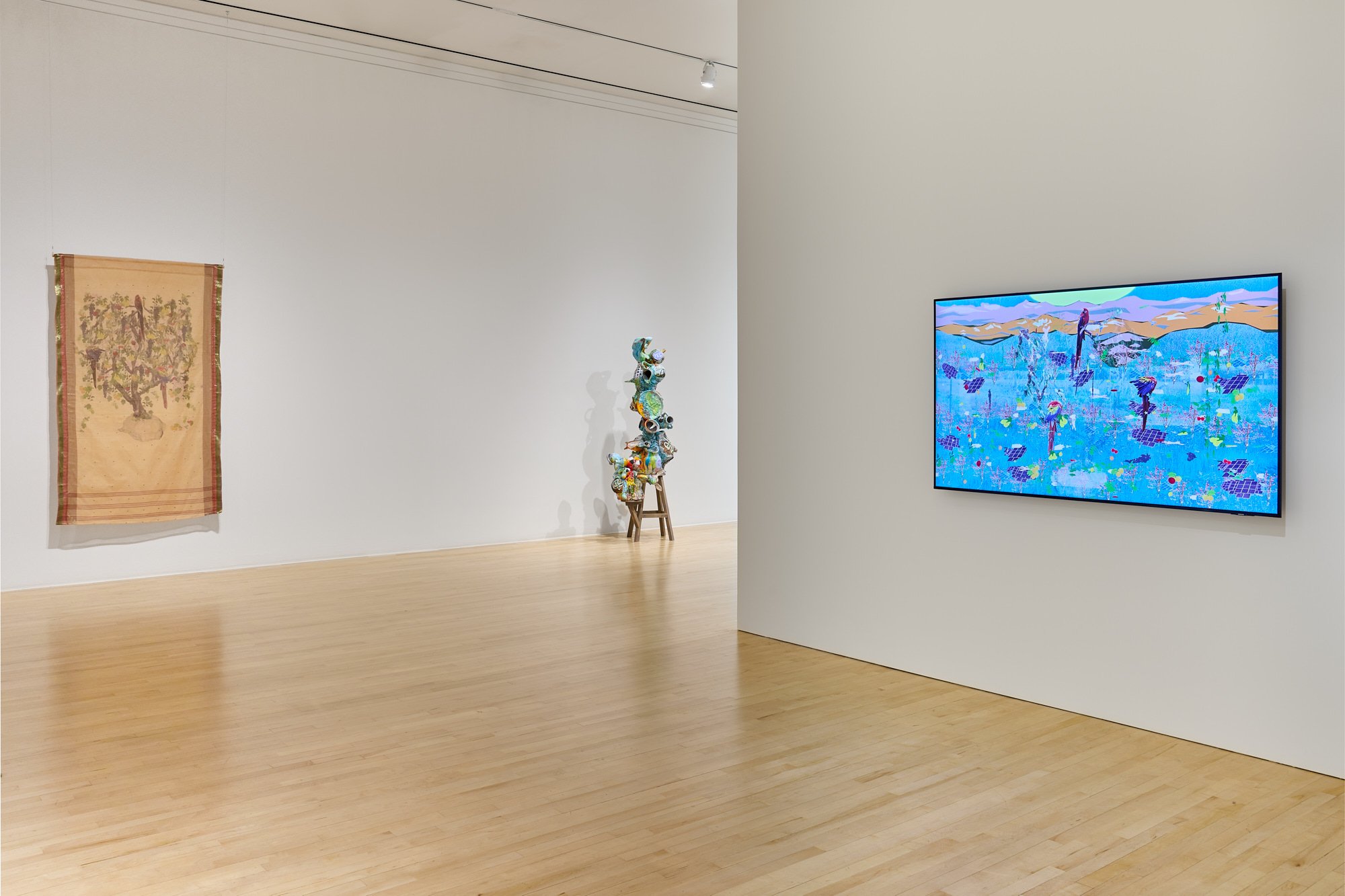   A Point Stretched: Views on Time , installation view, San Jose Museum of Art, 2022 