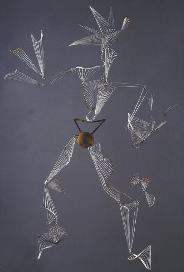  Alice Rahon,  Juggler,  1946, wire marionette,&nbsp;Los Angeles County Museum of Art, purchased with funds provided by the Ducommun and Gross Endowment 