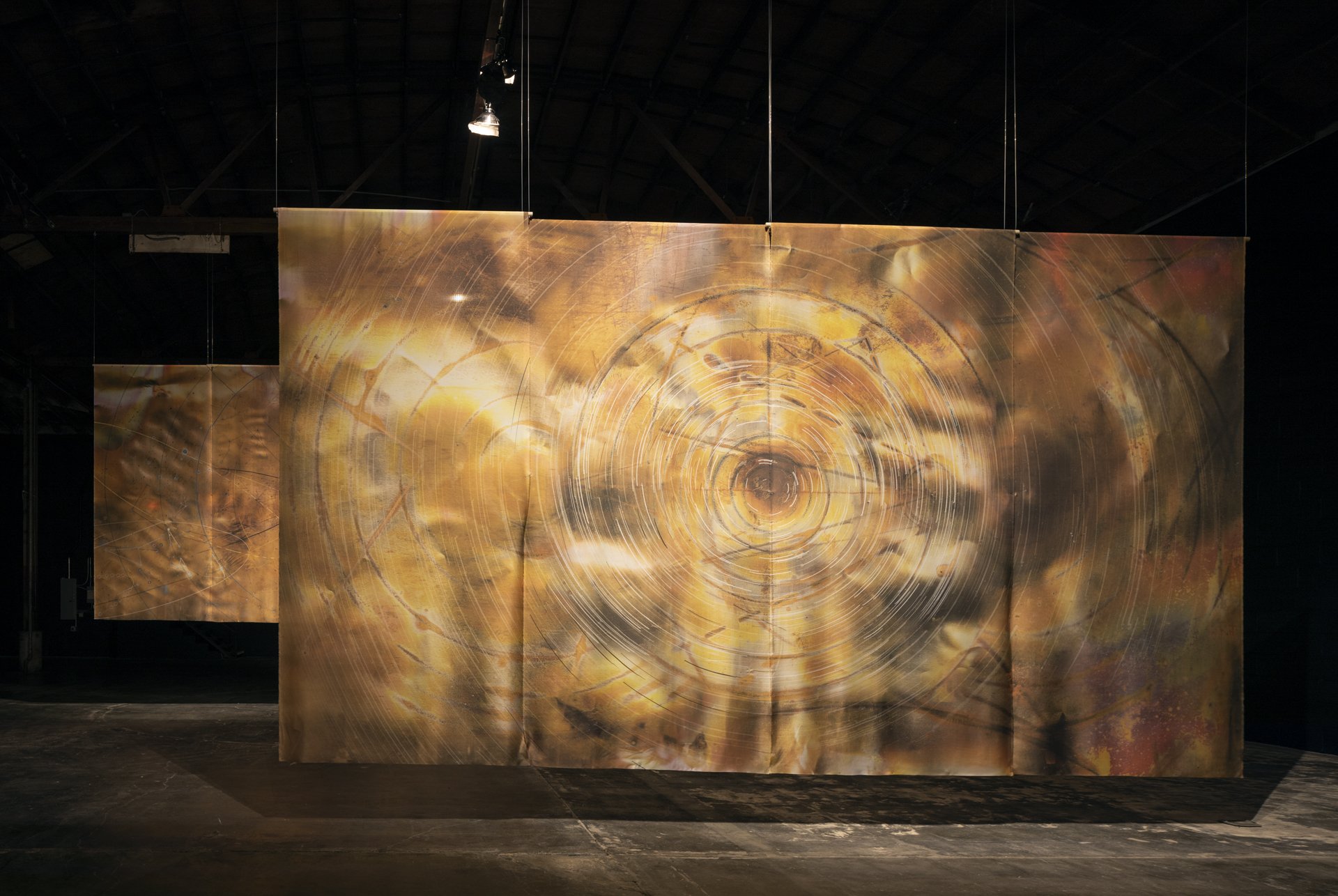  Installation view,  One Hundred Thousand Suns , Minnesota Street Project Foundation, San Francisco, 2024. Photo by Henrik Kam.&nbsp; 