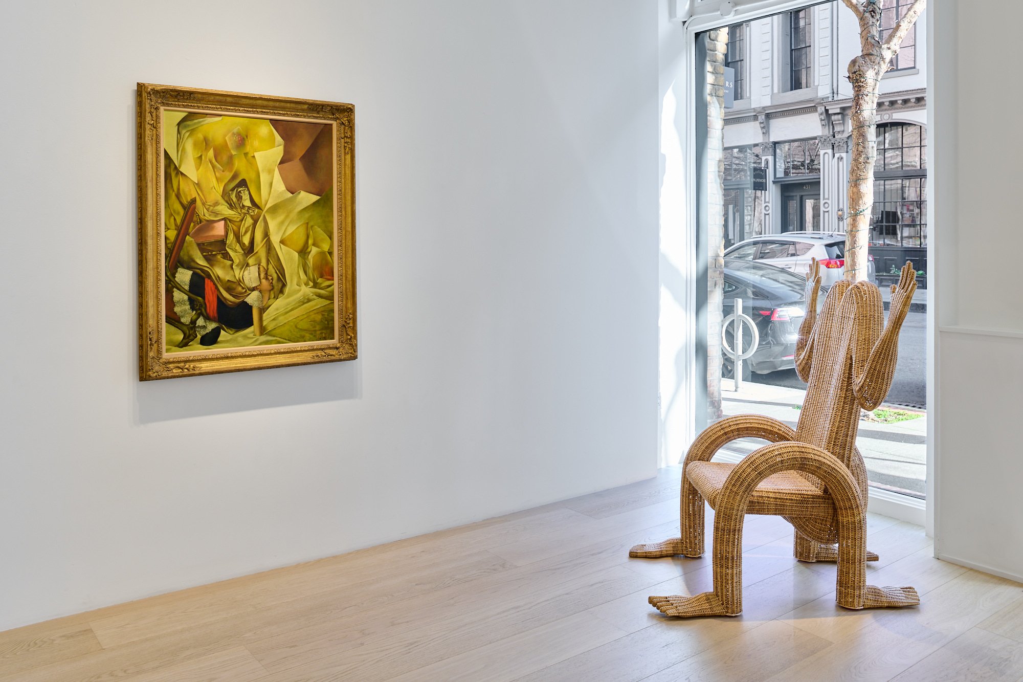  Installation view,&nbsp; Musical Chairs , Gallery Wendi Norris, San Francisco, CA, 2024. Photo by Glen Cheriton 