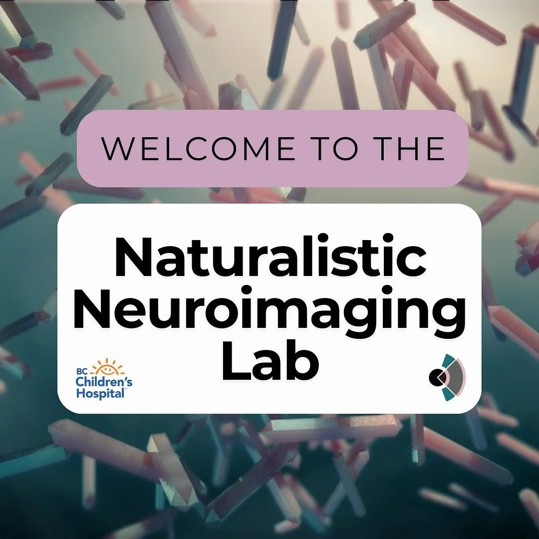 Hey there! Welcome to the Naturalistic Neuroimaging Lab. Swipe ➡️ to learn more about who we are and the work we do. 
Don’t forget to follow us for the latest updates, research opportunities, and insights into pediatric neuroimaging!