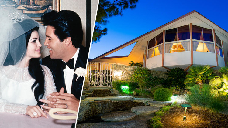 ELVIS PRESLEY AND PRISCILLA PRESLEY HONEYMOONED IN PALM SPRINGS