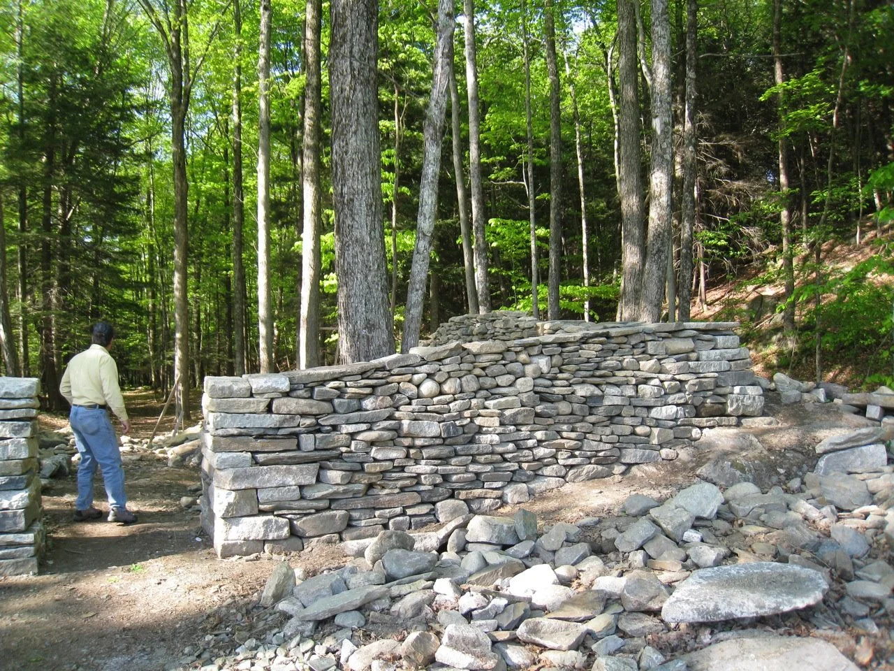 Dry Stone Walling Workshop: The Dummerston Town Pound
