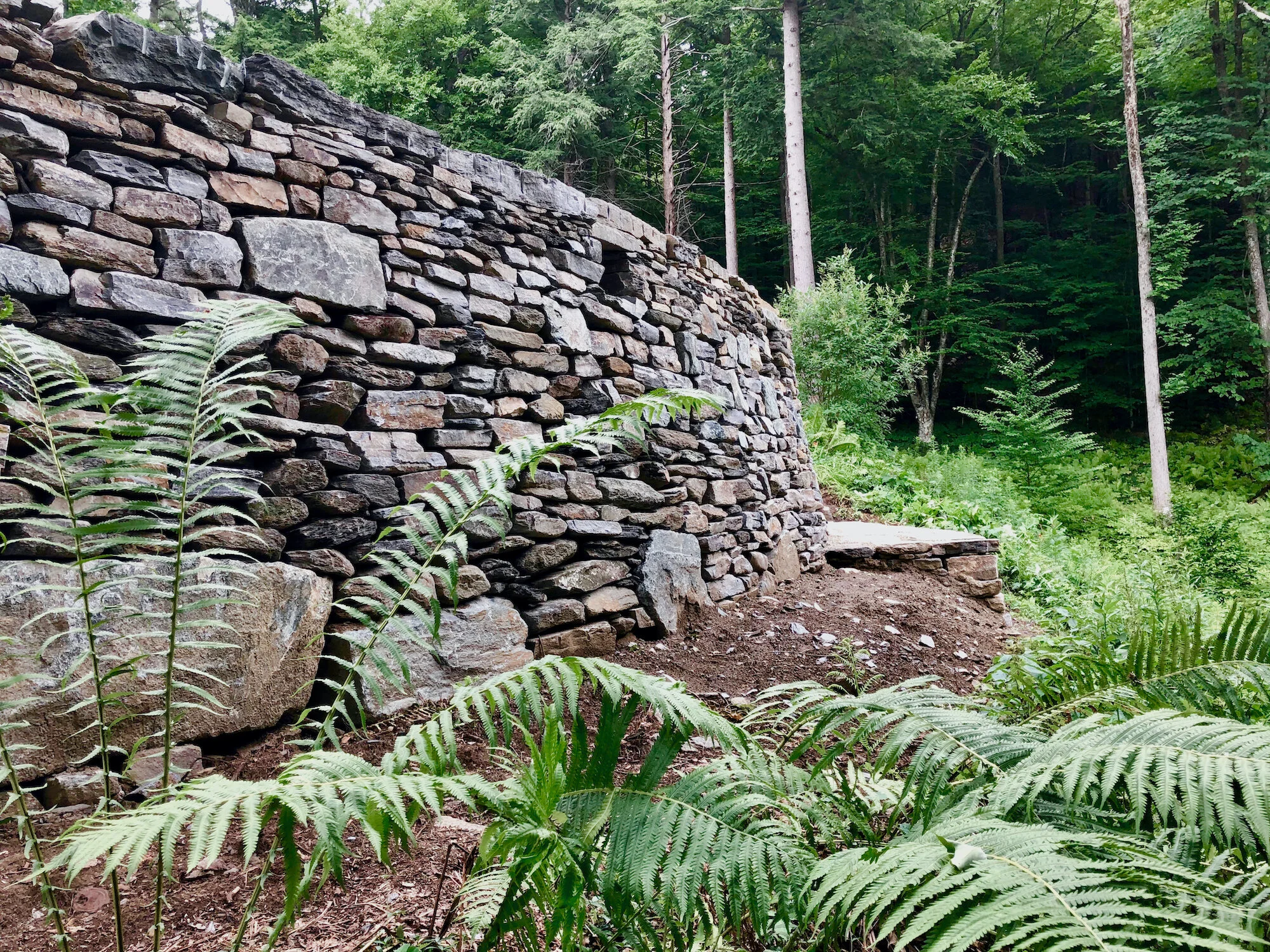 Stone Wall History In The Re-Making