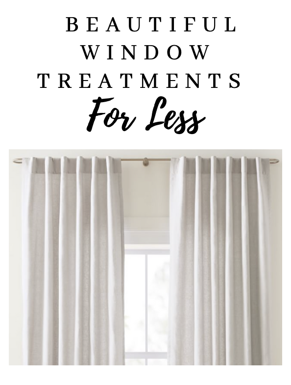 Beautiful and Affordable Window Treatments — Sara Smith Interiors