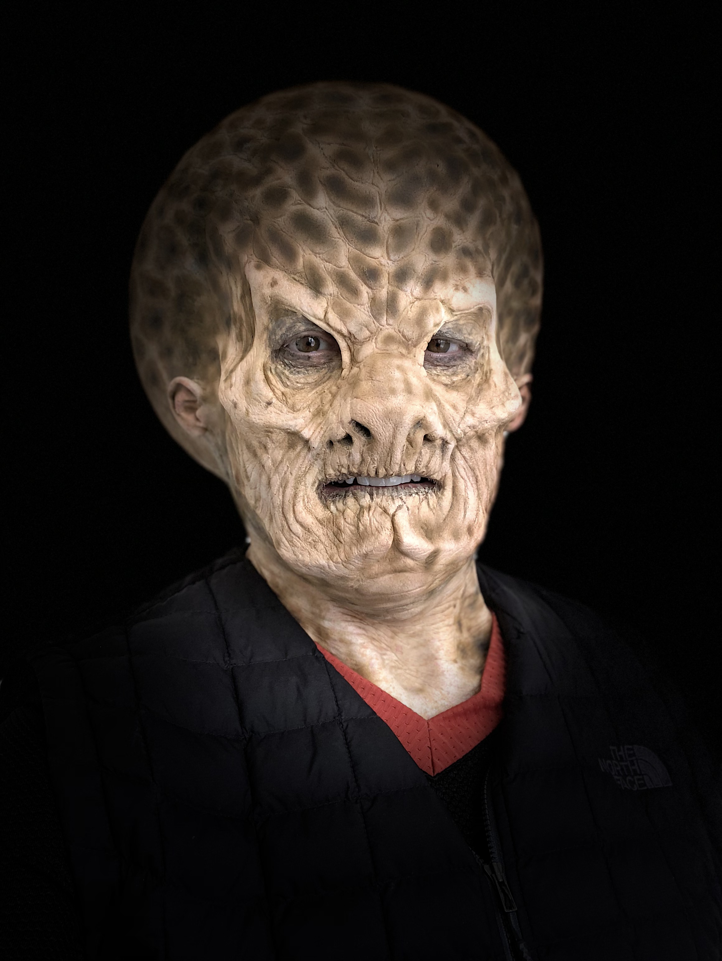 Mike Henry on The Orville set.