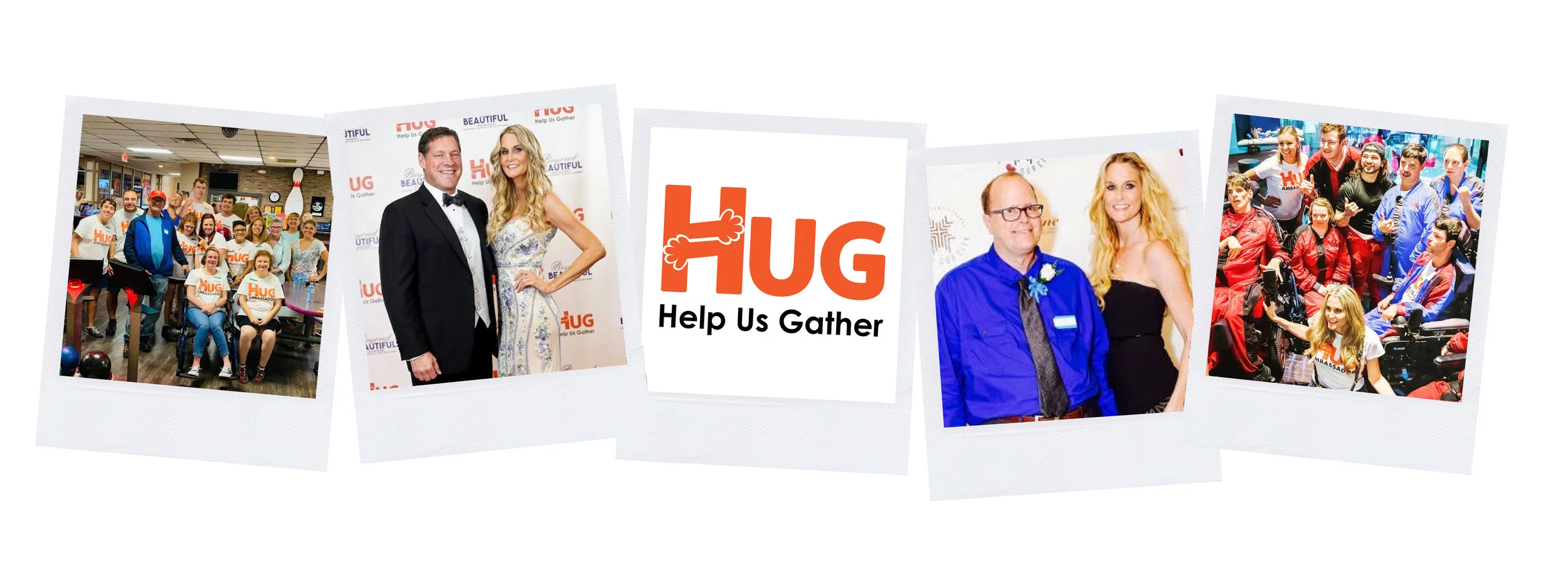 Help Us Gather - HUG Polaroid - Robin Lally, Rick Farr, Friends of HUG