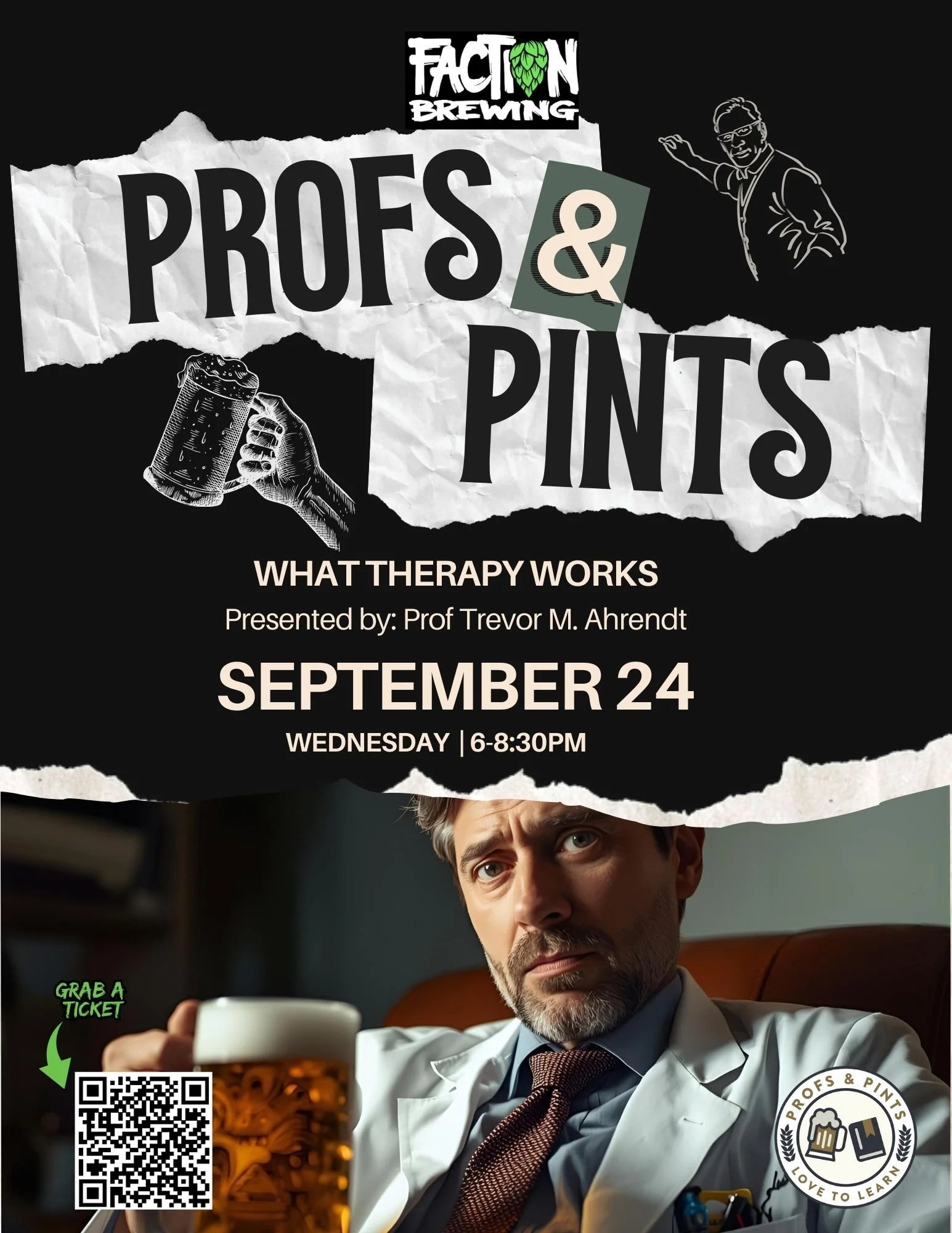 Profs and Pints Alameda: What Therapy Works