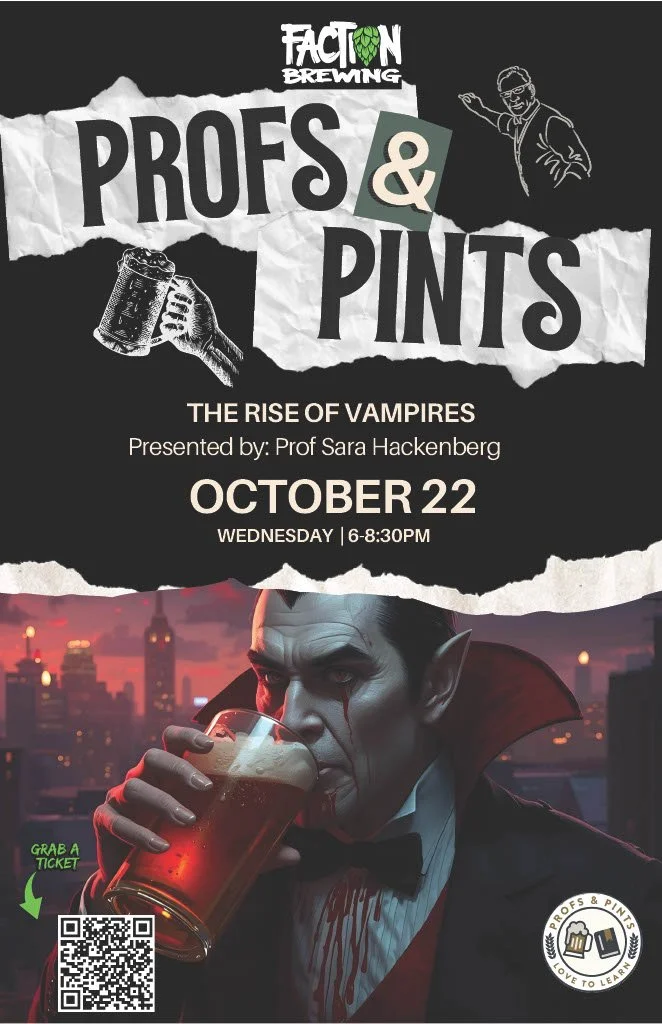 Profs &amp; Pints Alameda: The Rise of Vampires