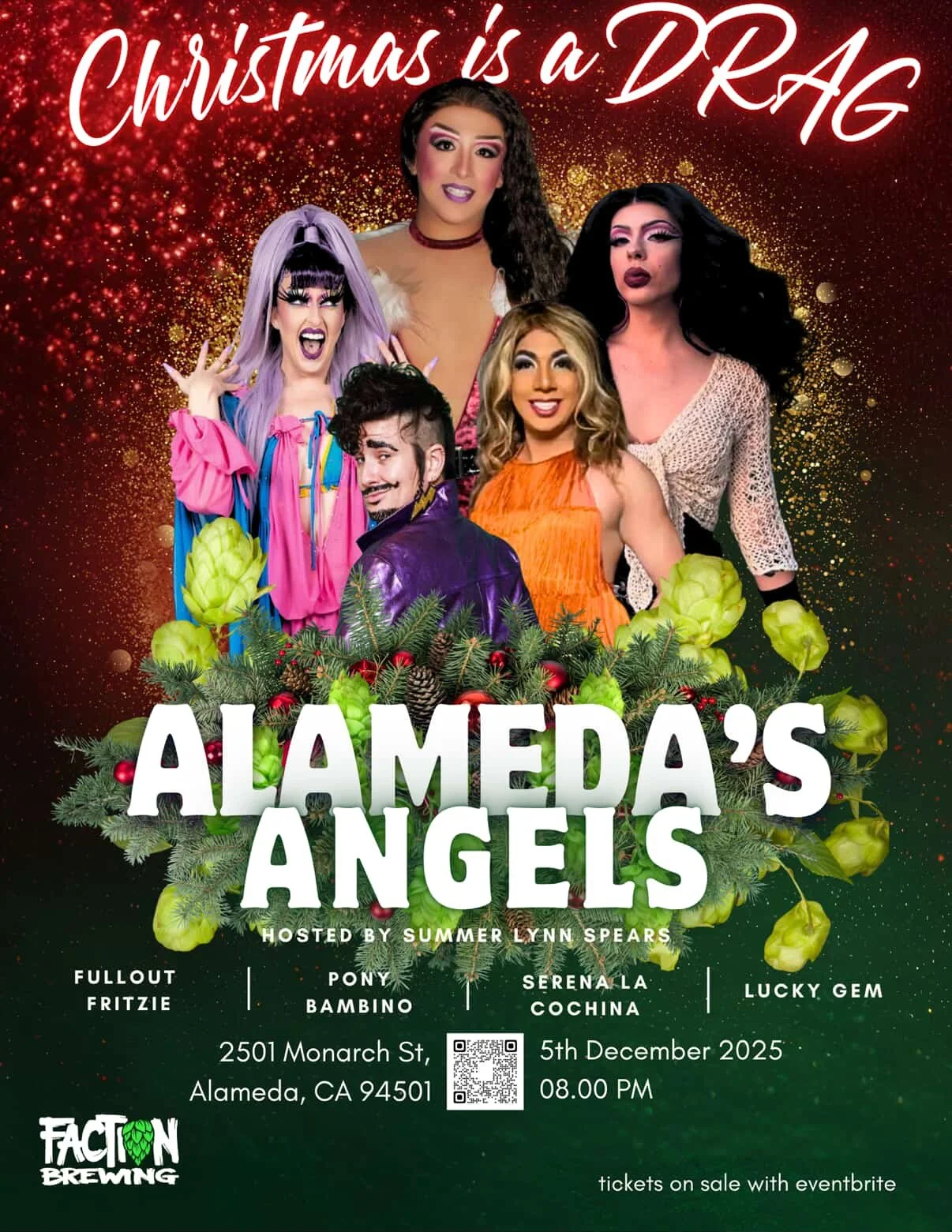 Alameda's Angels: Christmas is a Drag
