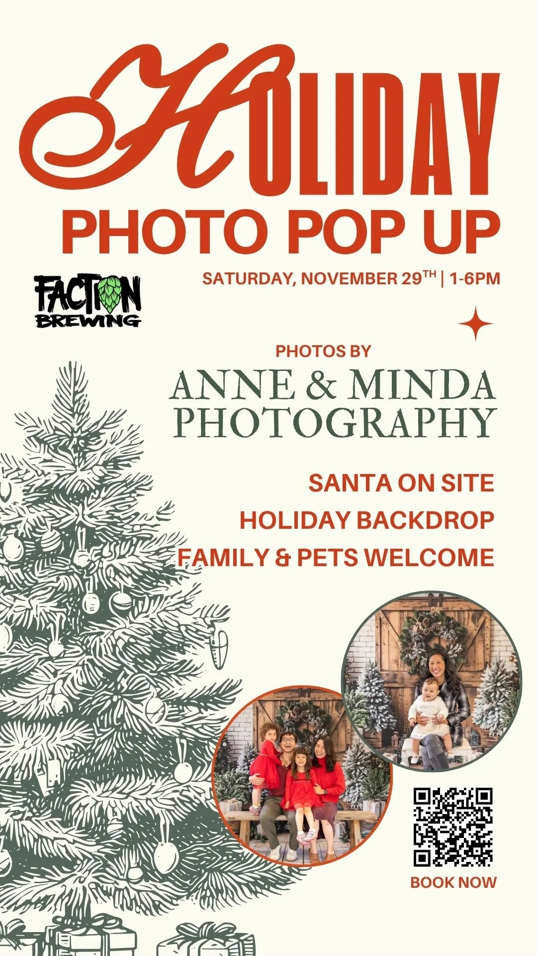 Holiday Photo Pop Up by Anne and Minda Photography