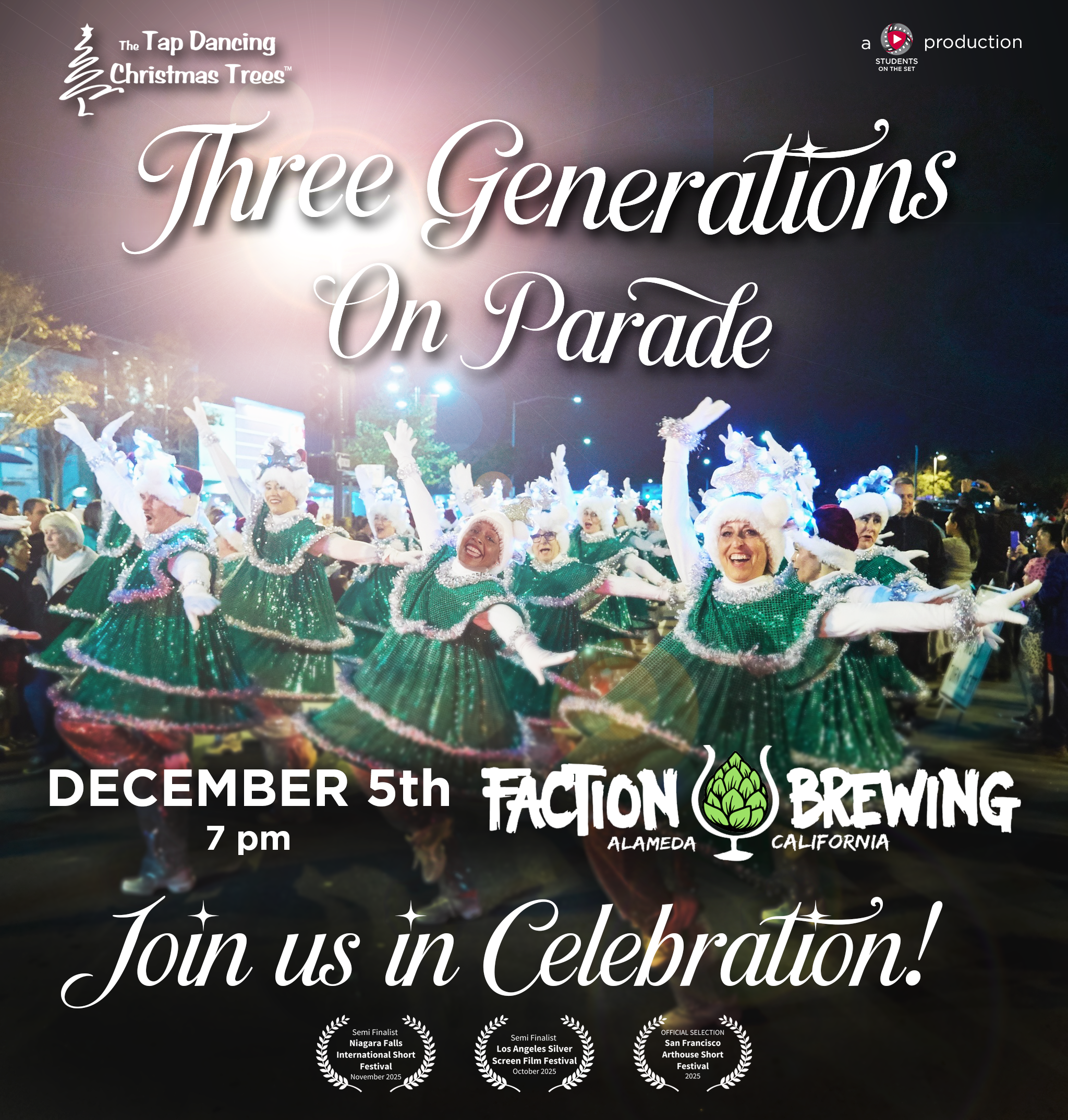 Three Generations on Parade screening