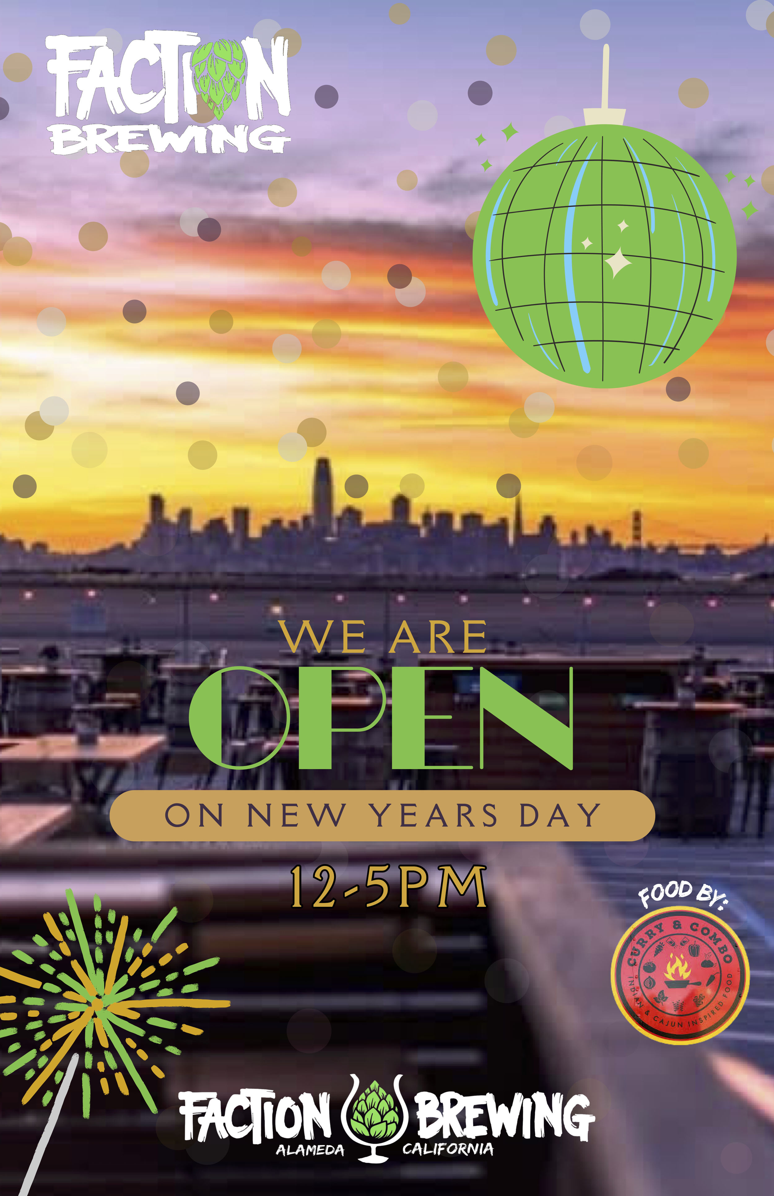 New Year's Day: Special Hours