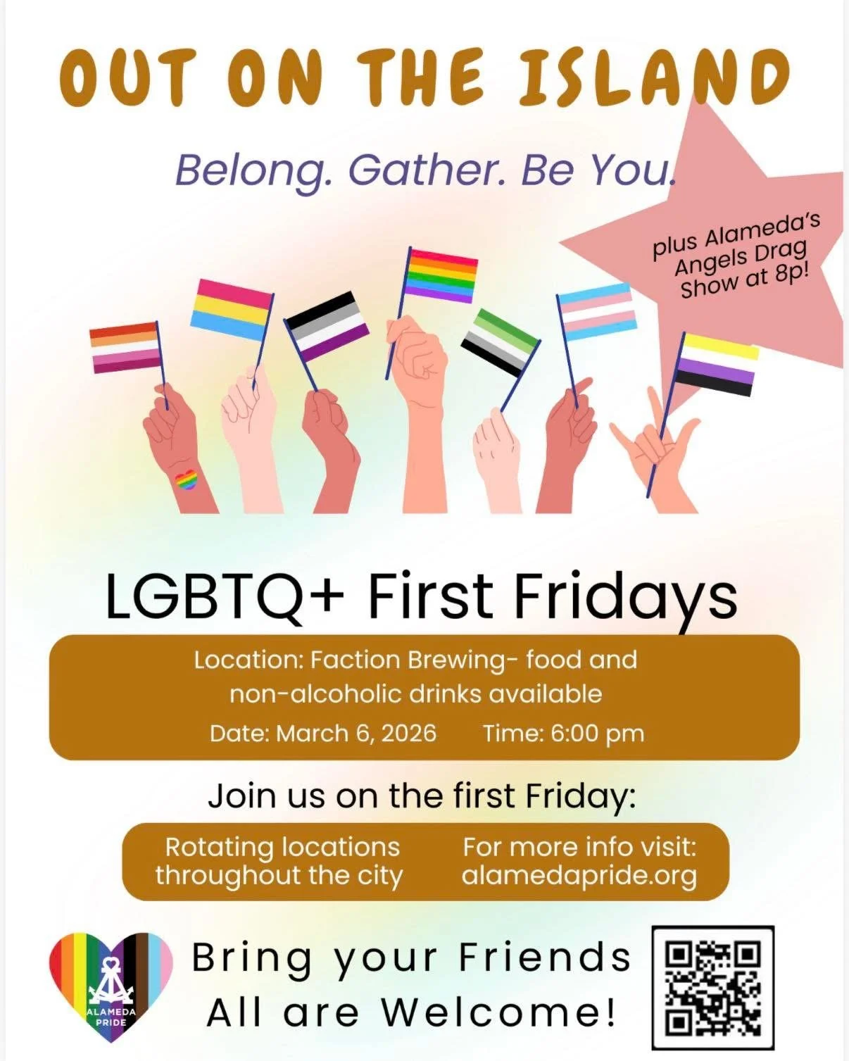 Out on the Island-LGBTQ+ First Fridays