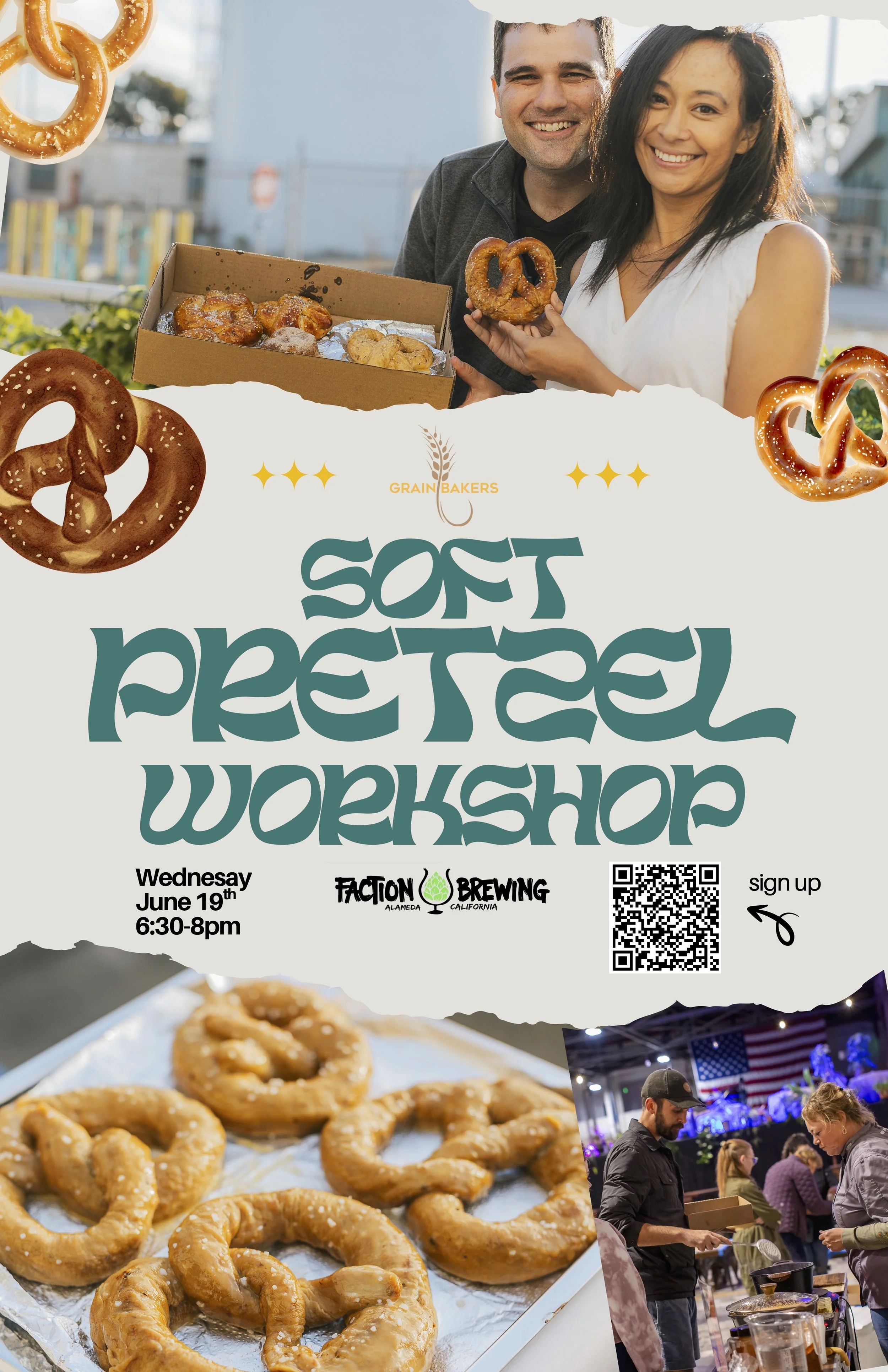 Grainbakers Soft Pretzel Workshop
