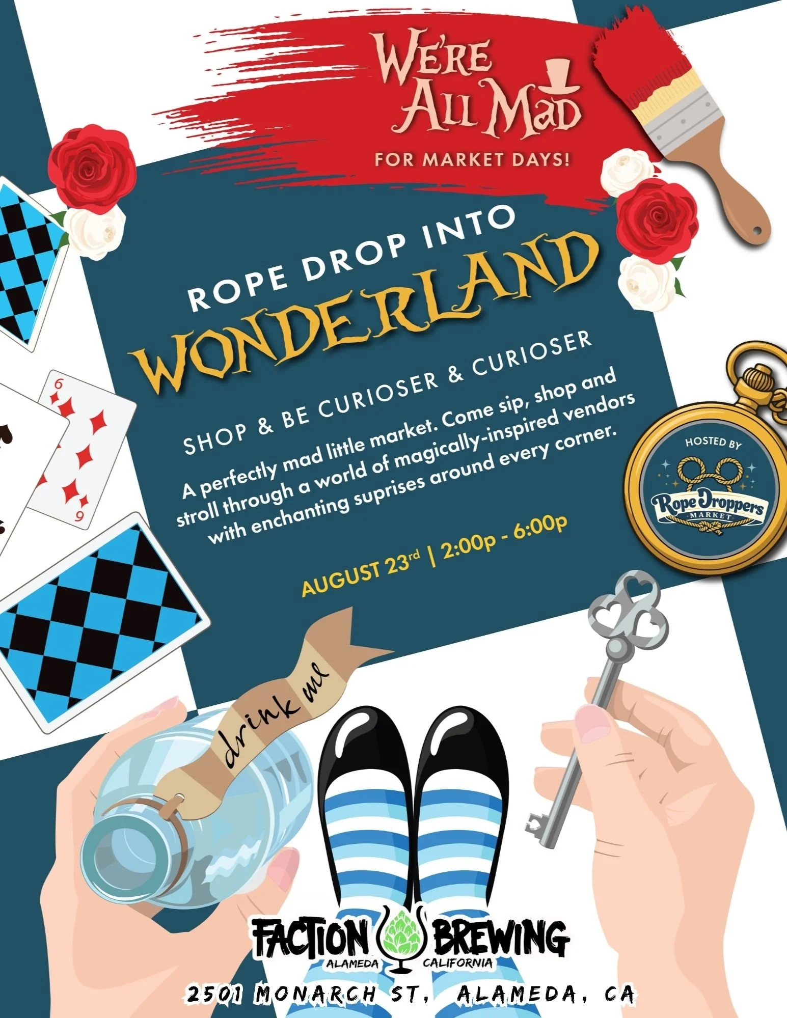 Rope Droppers Market: We're all Mad for Market Days!