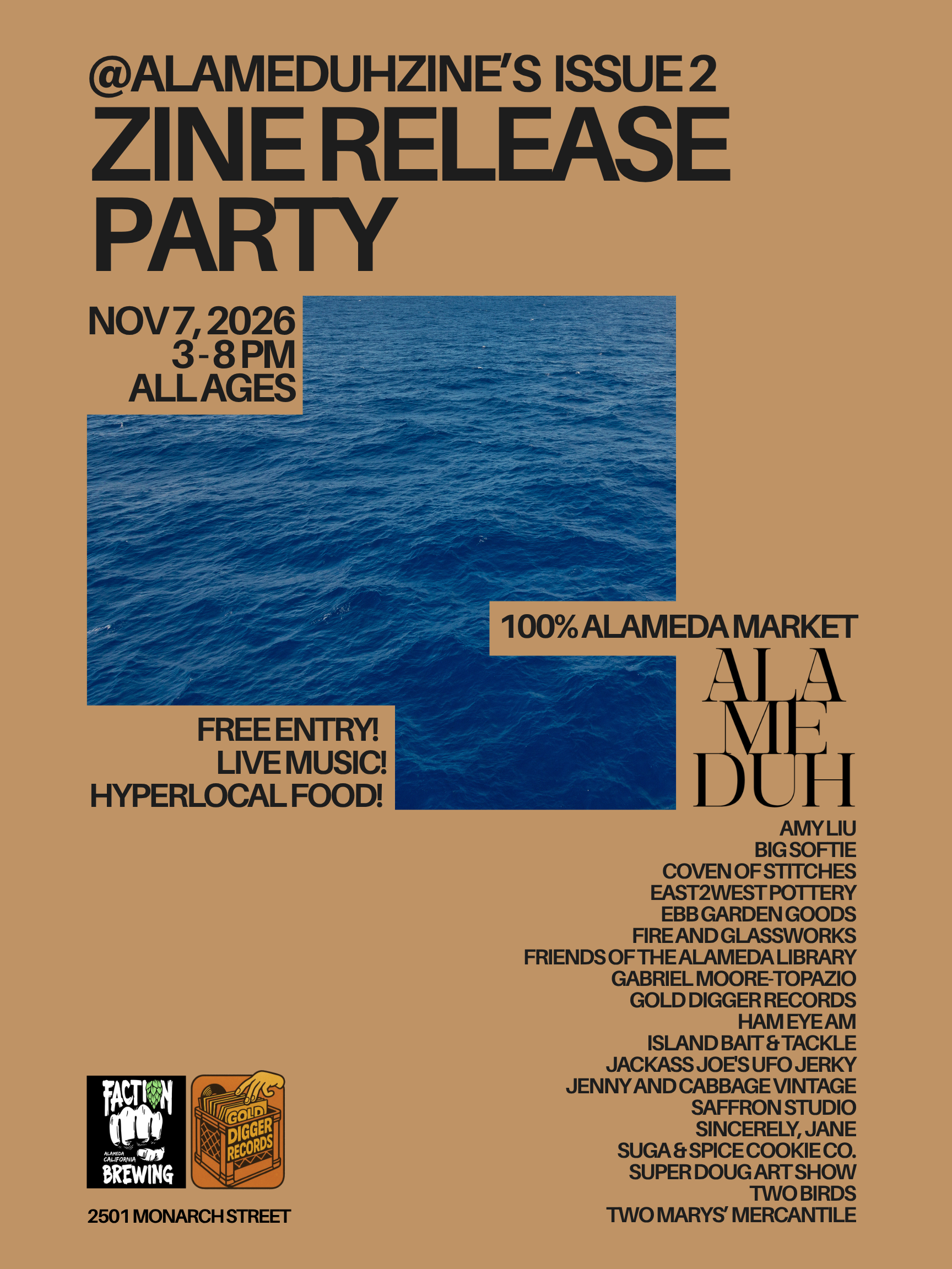 Alameduh Zine Release Party