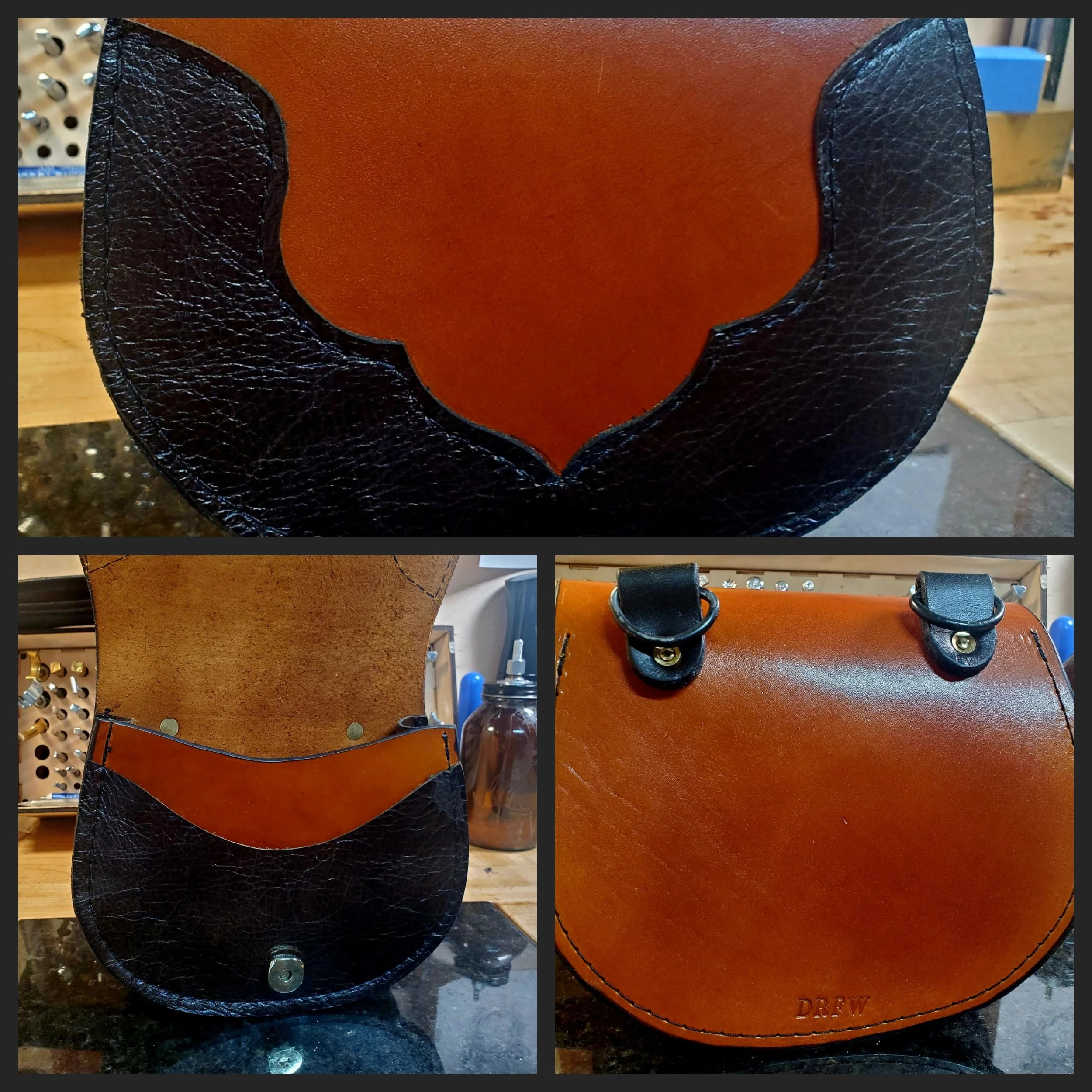 Saddlebag crossbody