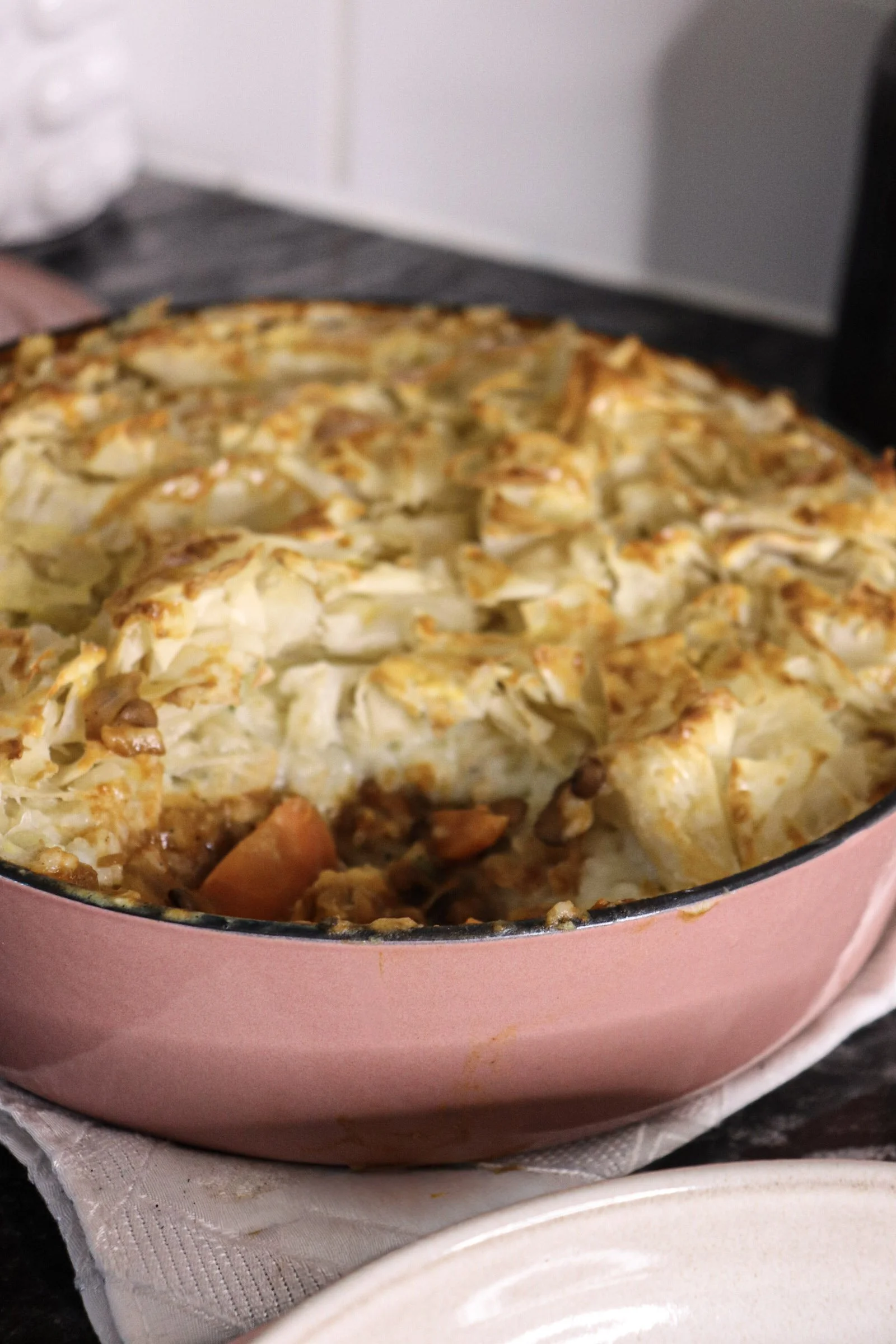 Casserole réconfortante aux lentilles 