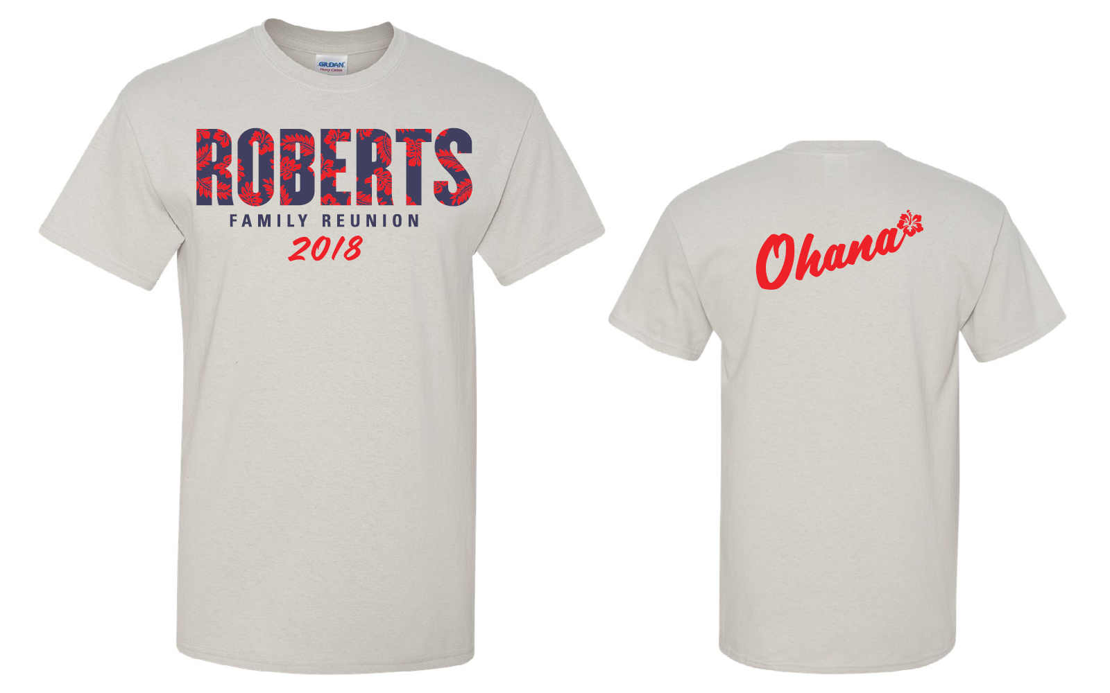 Roberts Family Reunion — Custom T-Shirt & Merch. Screen Printing Portfolio