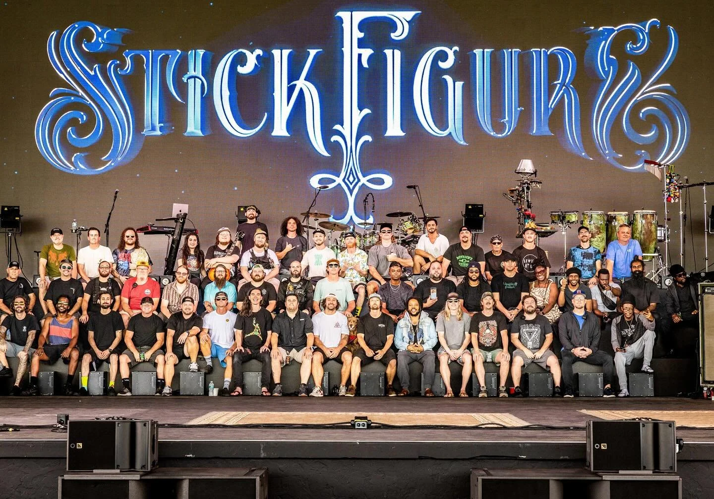 Summer tour was by far the greatest experience of THA&rsquo;s existence ✨ Massive thanks and respect to @stickfiguremusic for bringing us along and inspiring us with your music and humility. The Stick and @stephenmarley bands and crews are some of th