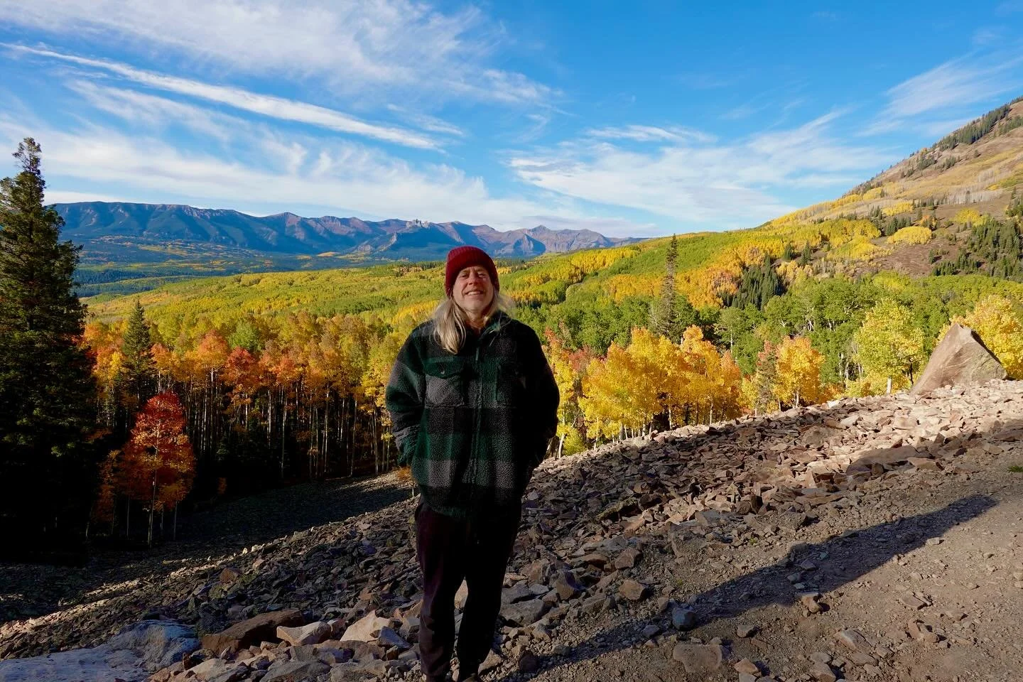 Pretty sure waking up in the woods with hot coffee on a crisp fall morning &mdash; family, friends, and dogs all around &mdash; adds at least 2 years to your life.
The campfire hang the night before probably takes 2 off though 🤷 

dang