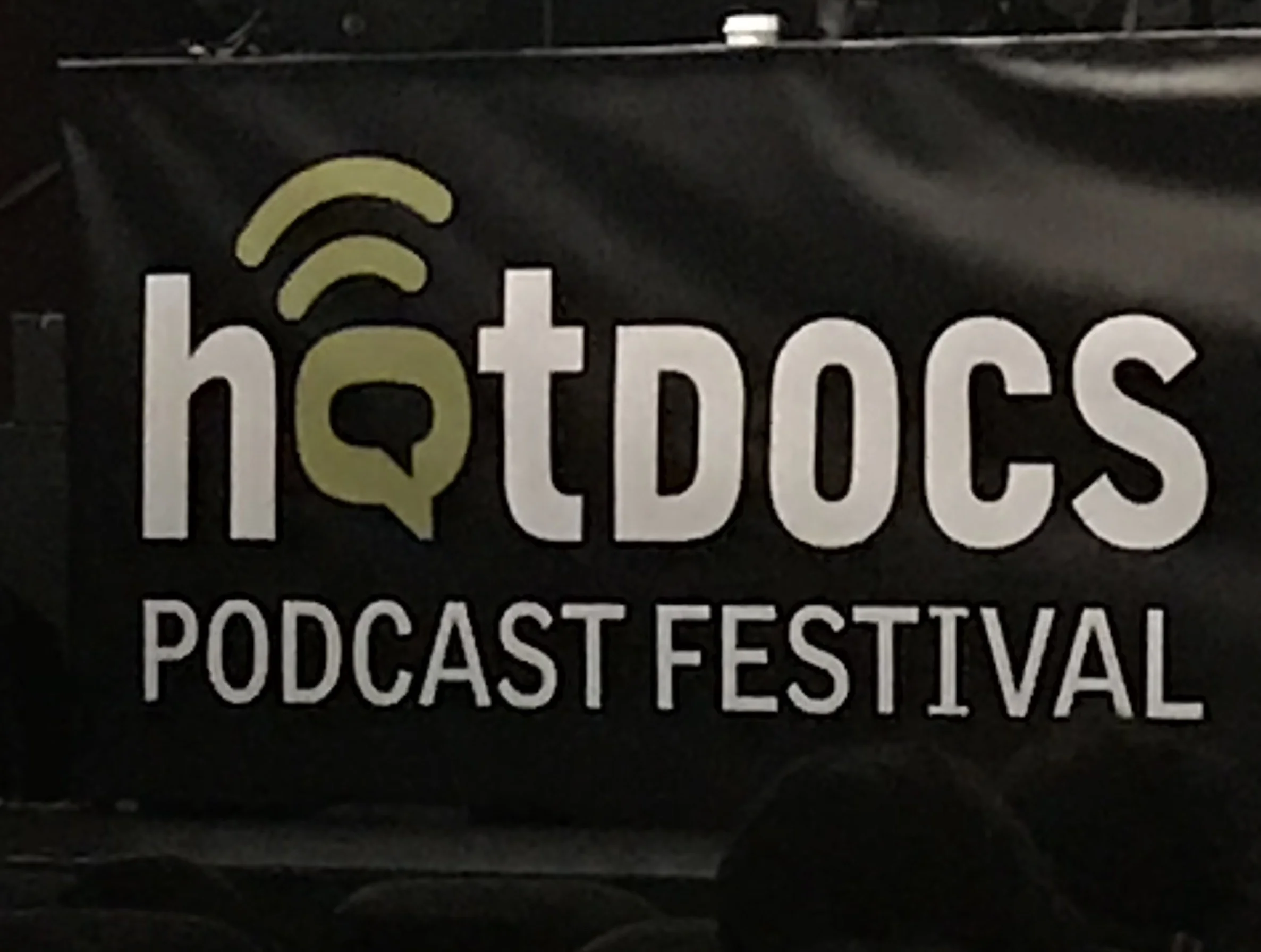 Vibrant scene at Hot Docs Podcast Festival