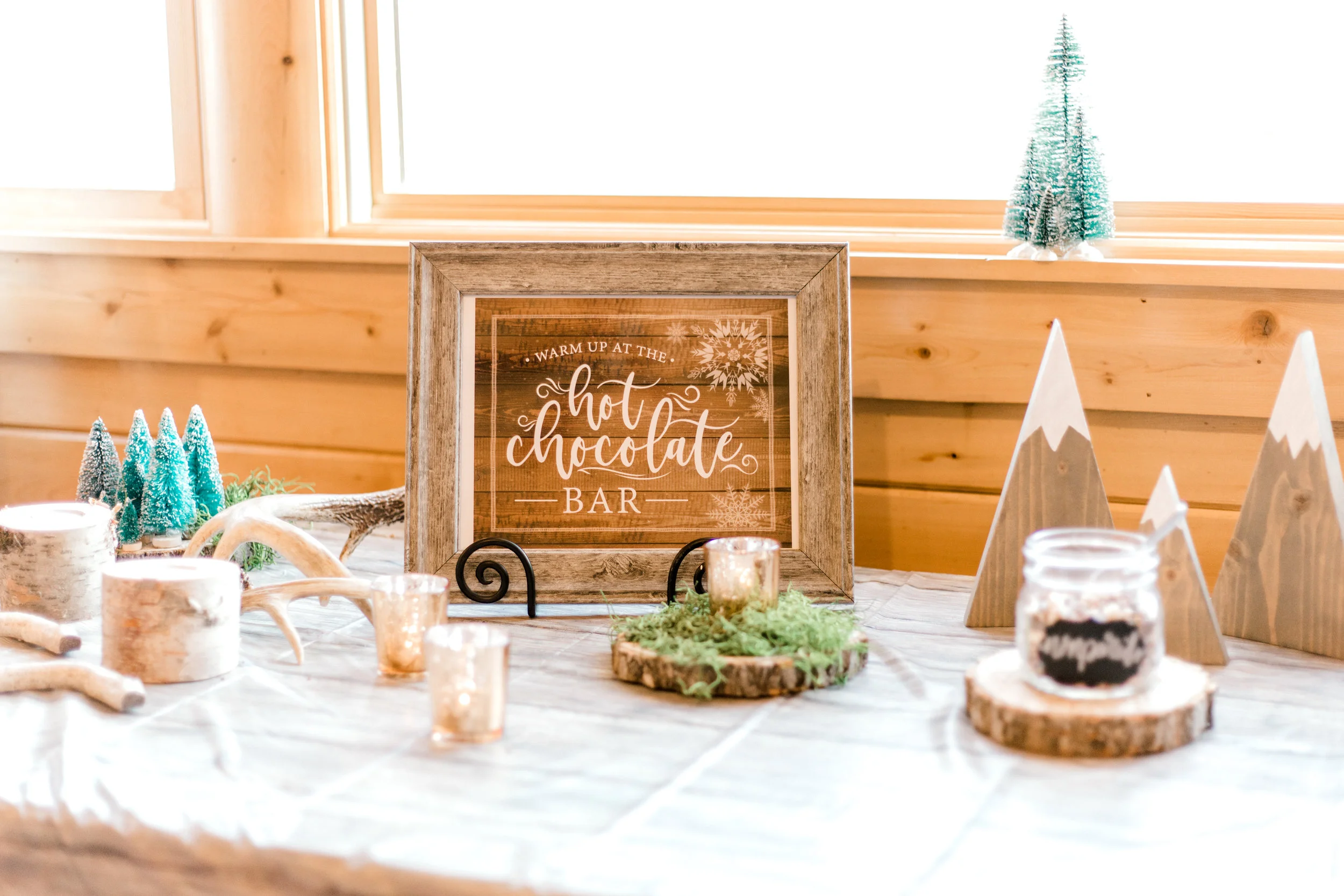 woodsy baby shower