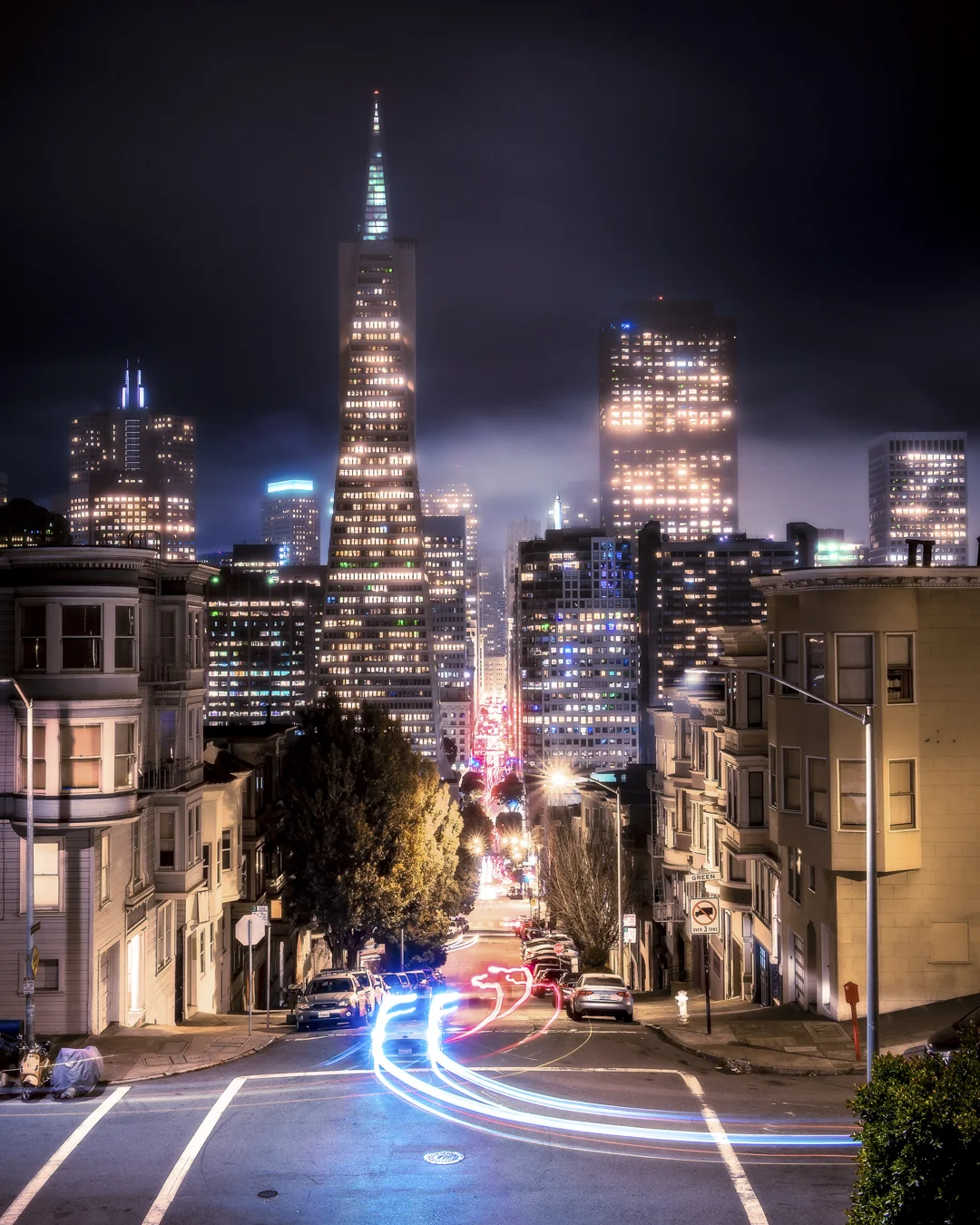 San Francisco Night SKy