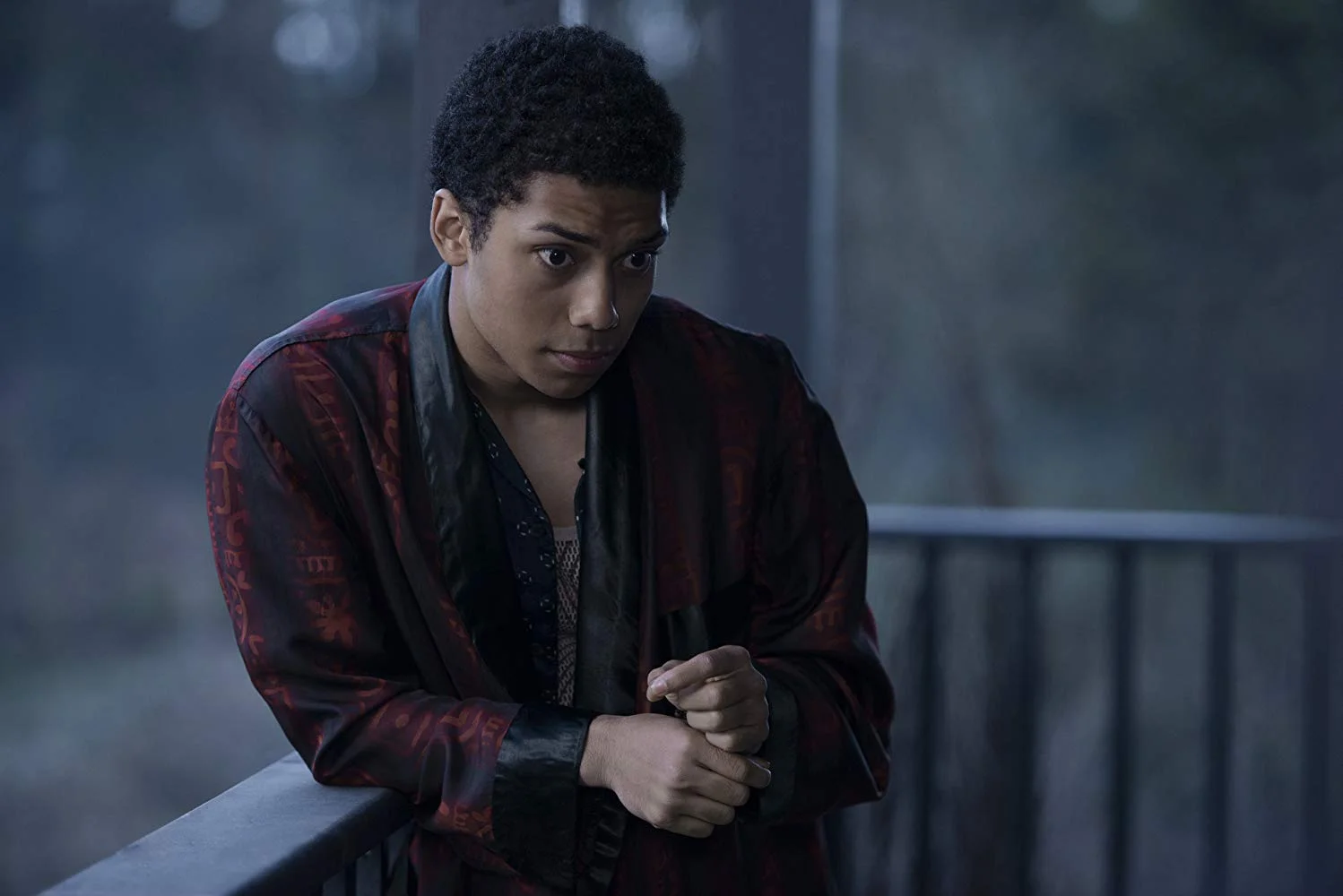 Chance Perdomo as a pensive Ambrose Spellman