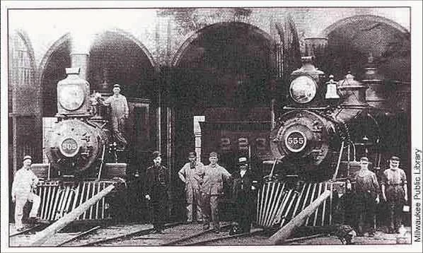 Milwaukee Road workers