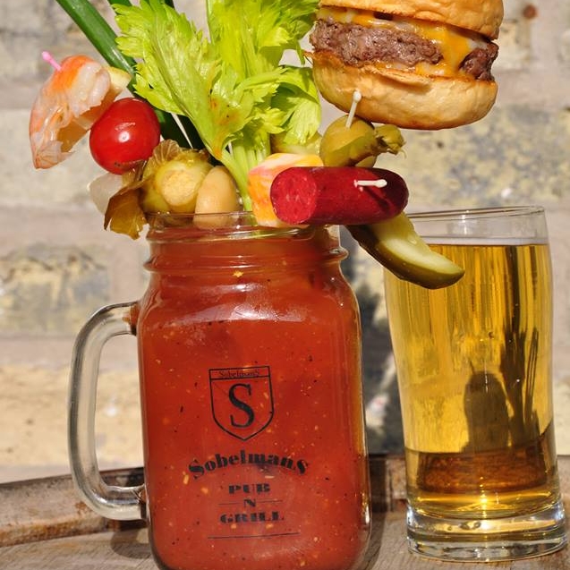 Sobelman’s Pub & Grill donated $1 for every bloody mary sold - 956 during the week.