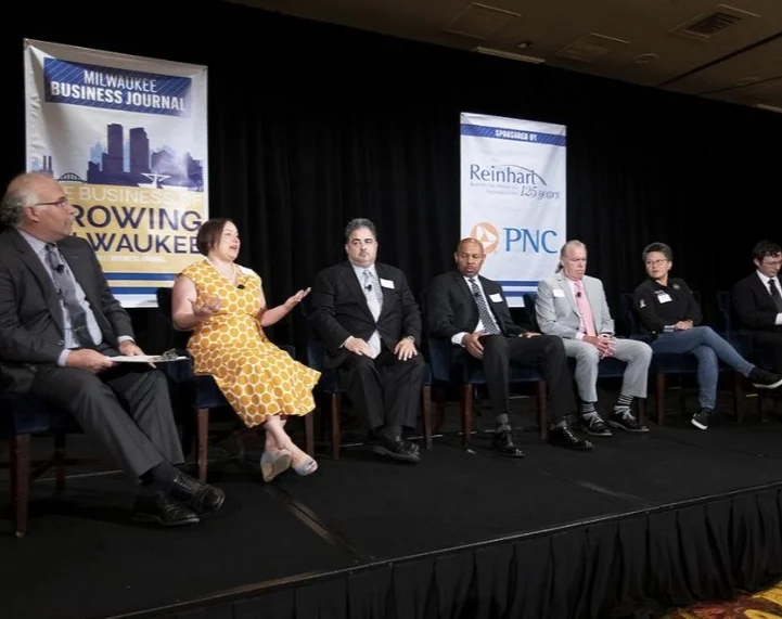 Scenes from Business of Growing Milwaukee on transformation of Menomonee Valley: Slideshow
